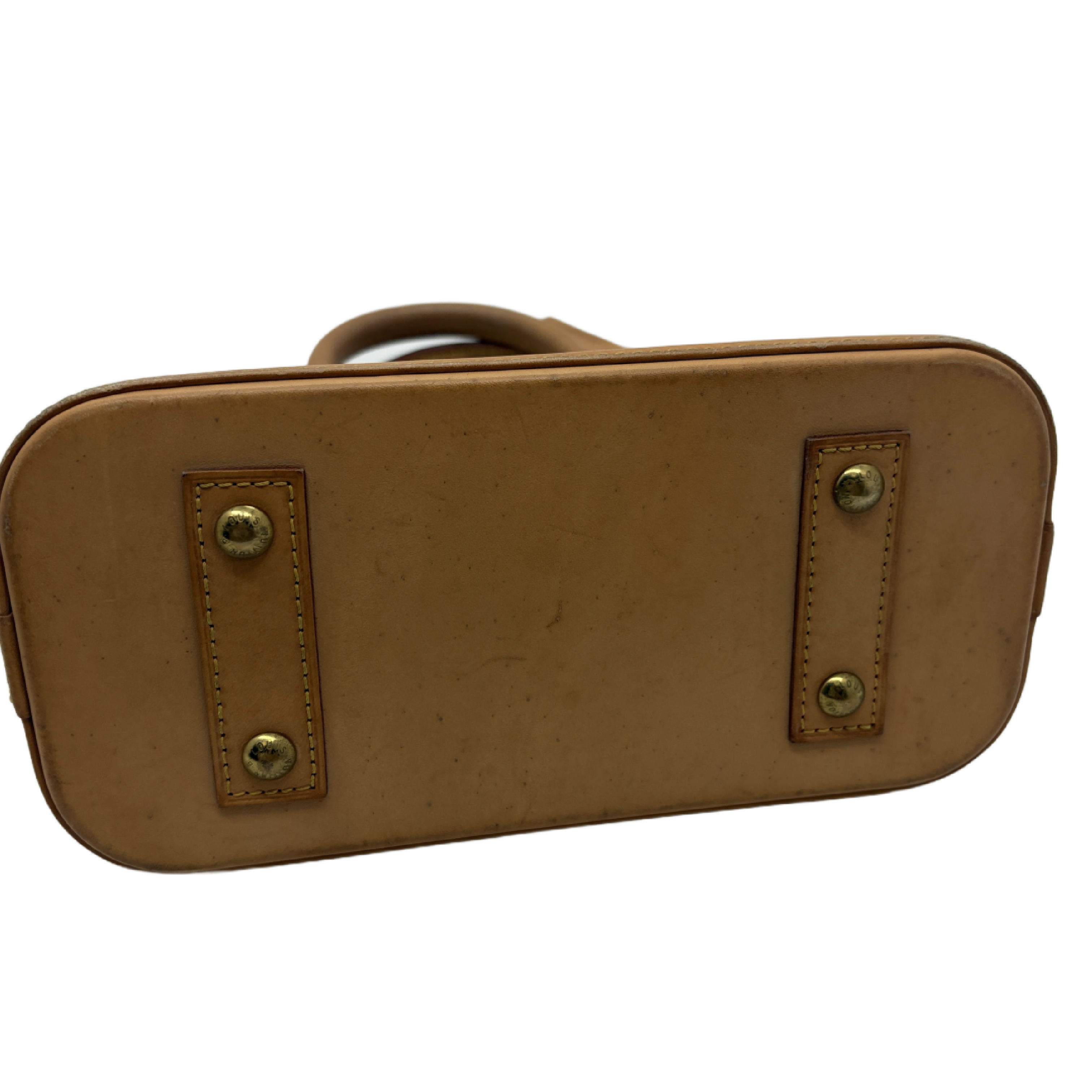 Monogram Natural Leather Handbag Shoulder Bag — view 6