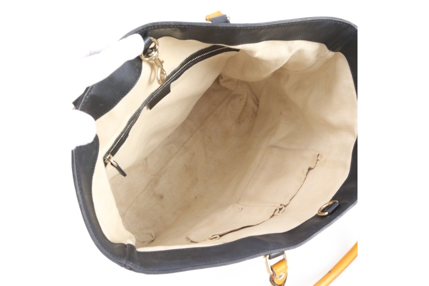 GG Canvas 282327 Leather Tote Bag — view 7