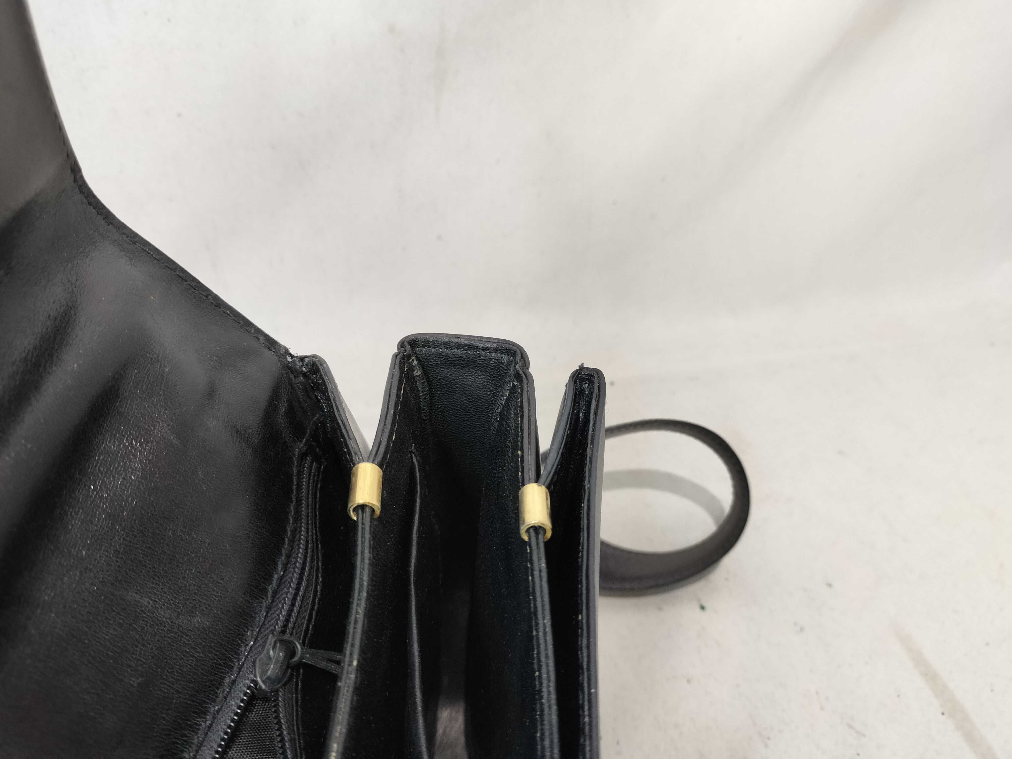 Carriage Hardware Leather One-Shoulder Bag — view 13
