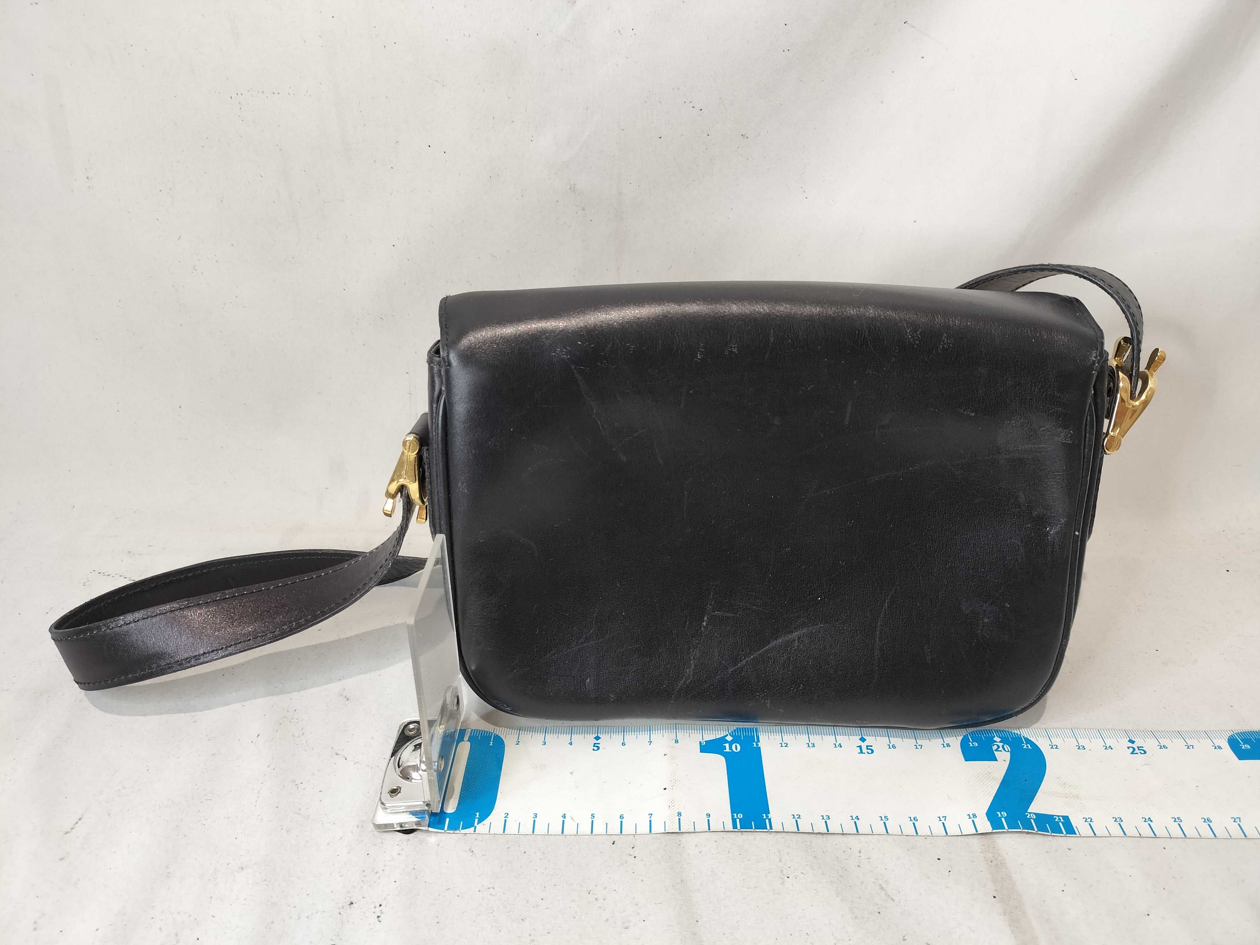Carriage Hardware Leather One-Shoulder Bag — view 3