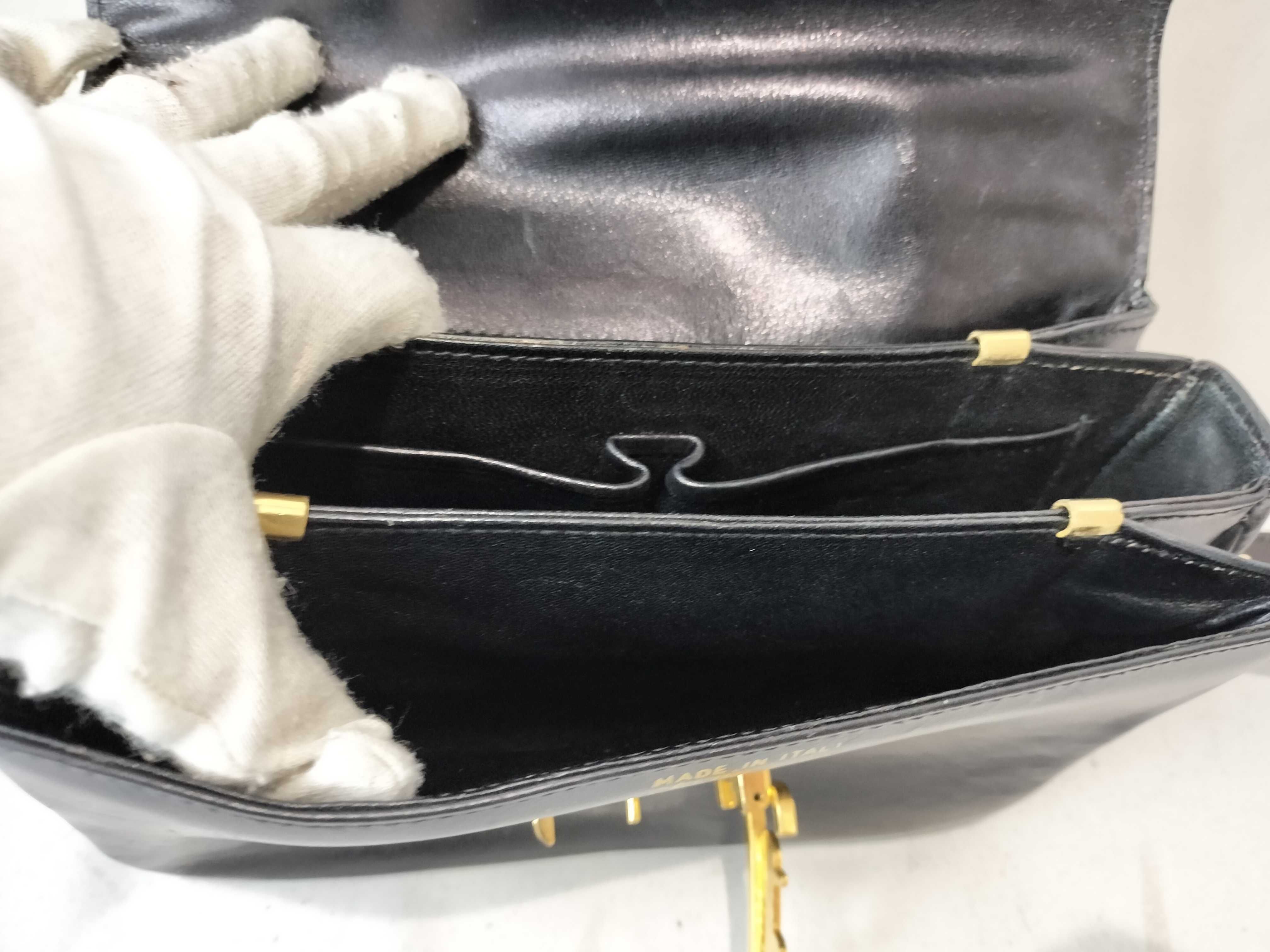 Carriage Hardware Leather One-Shoulder Bag — view 10