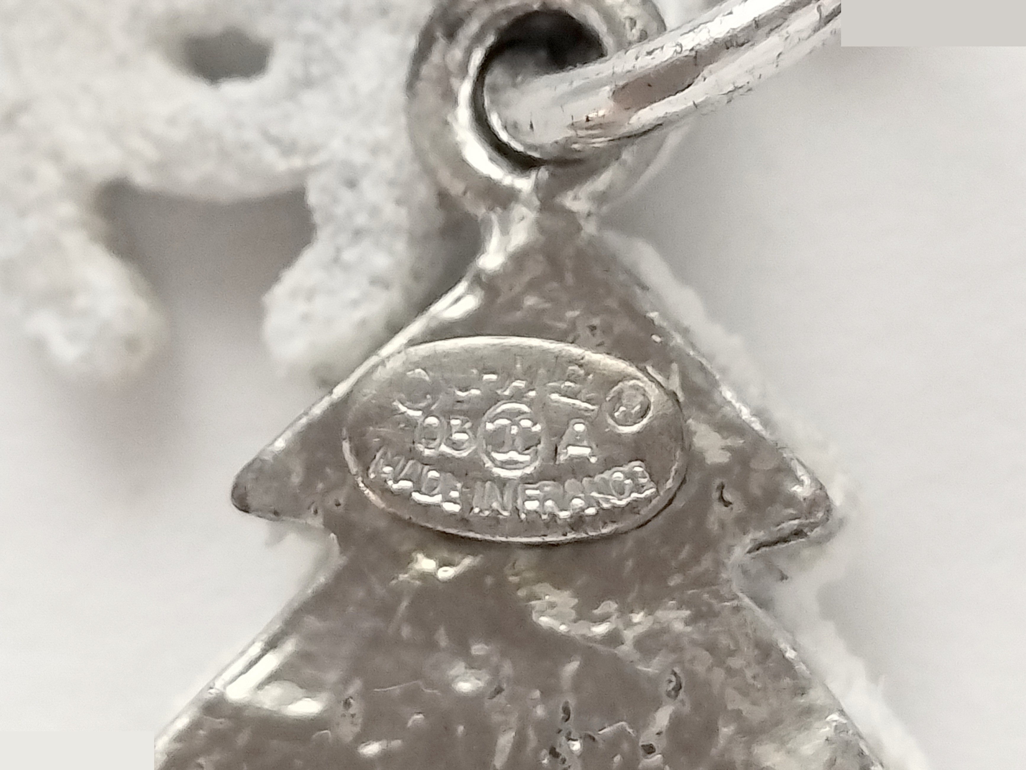 Coco Christmas Silver Necklace, Chain approx. 45cm — view 4