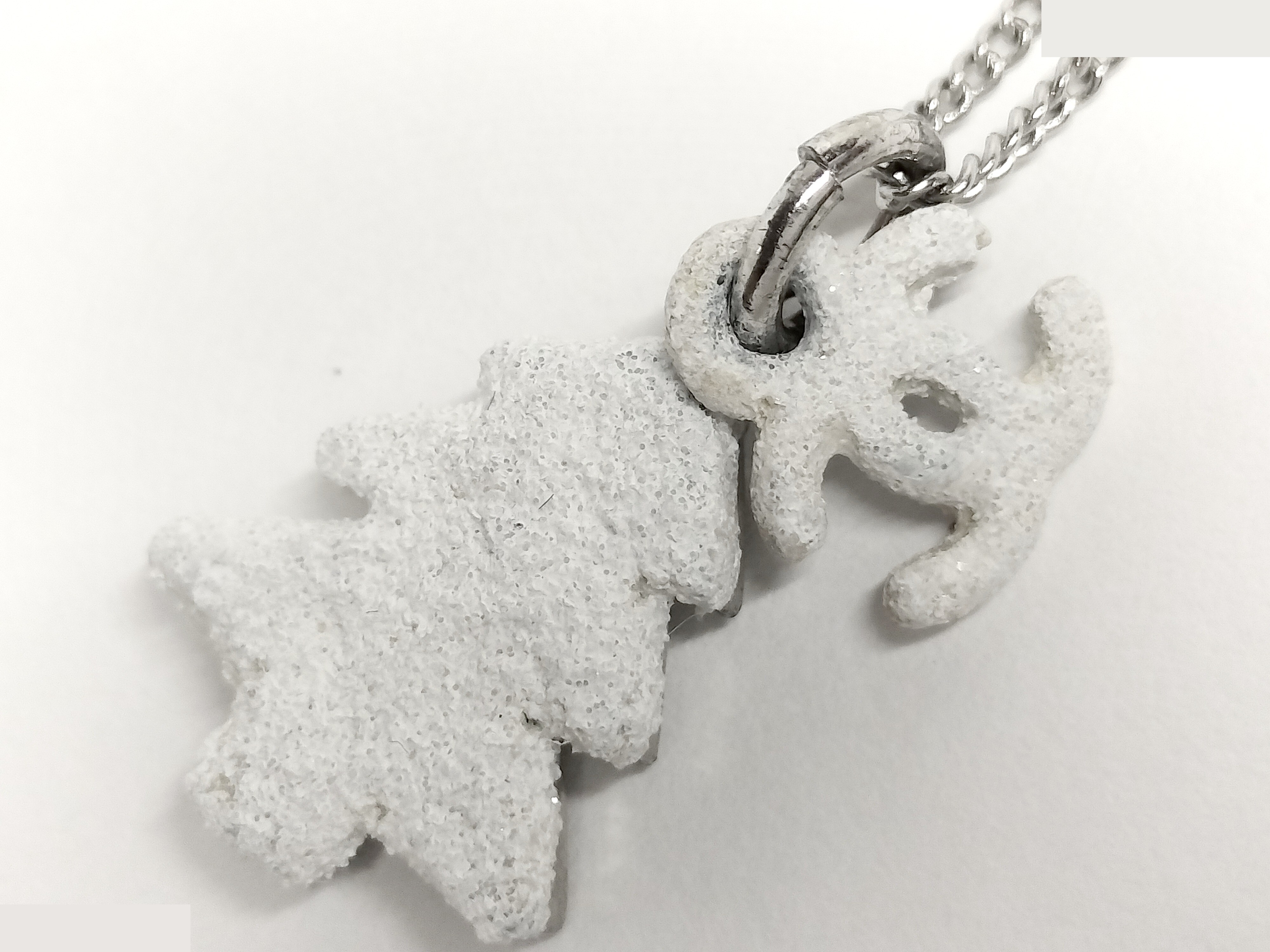 Coco Christmas Silver Necklace, Chain approx. 45cm — view 5