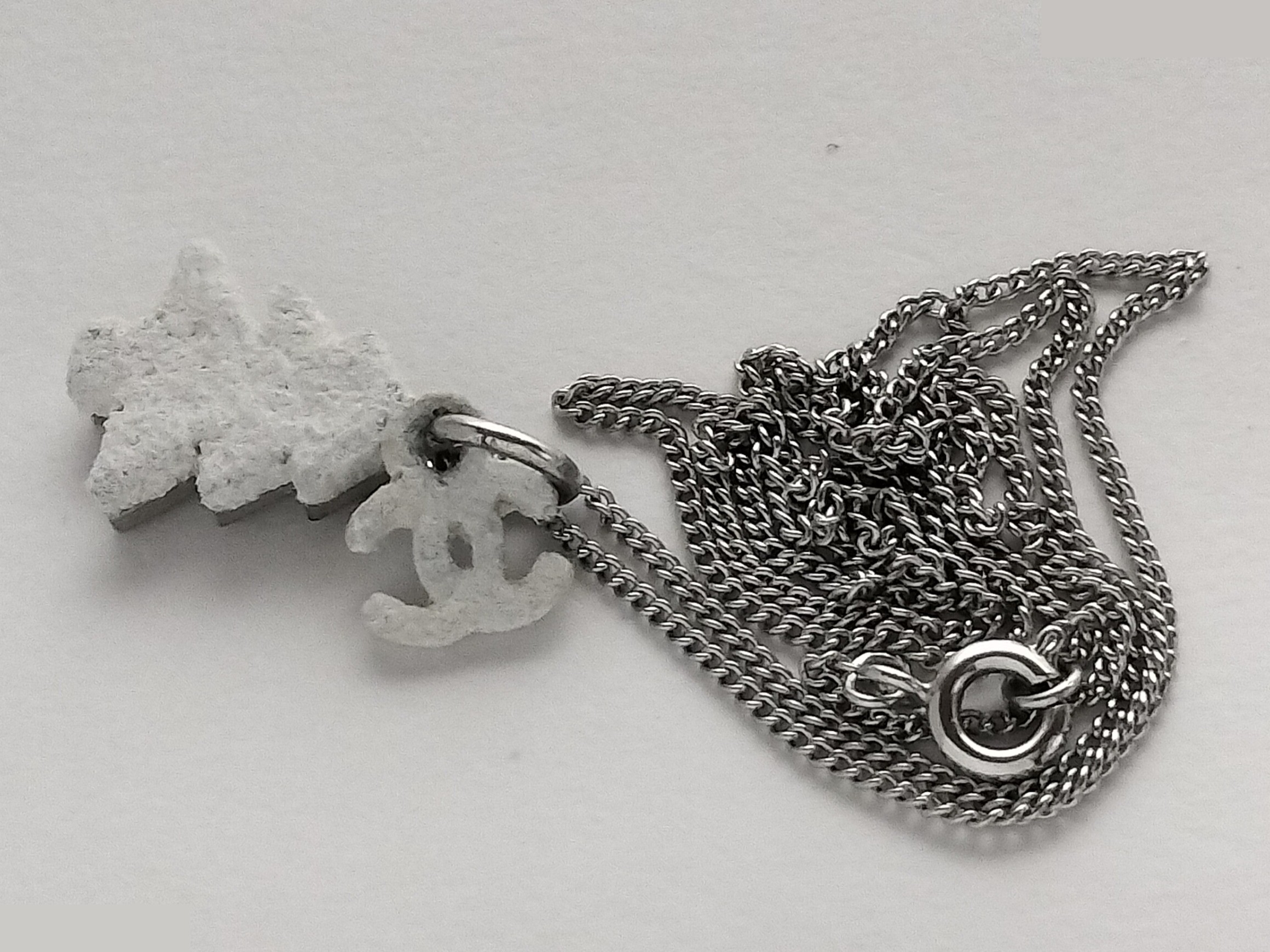 Coco Christmas Silver Necklace, Chain approx. 45cm — view 6