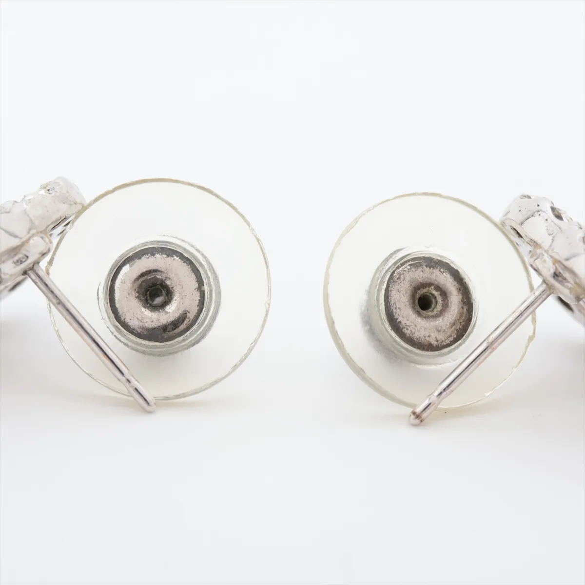 Cocomark 05C Earrings (for both ears) GP x Rhinestone Silver — view 4