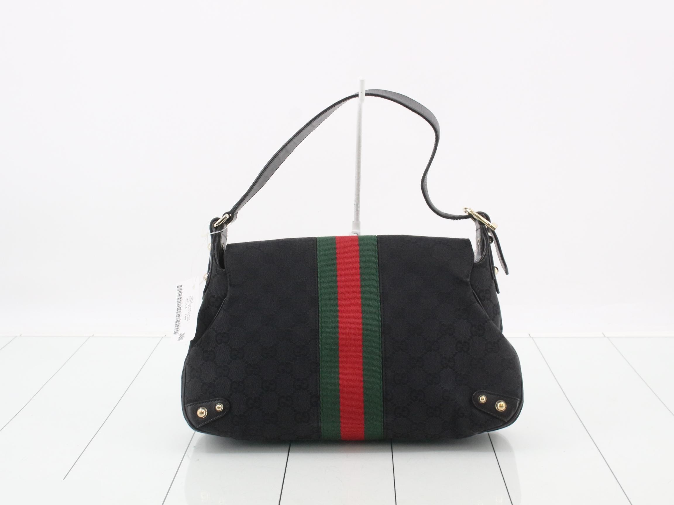 GG Canvas Horsebit Shoulder Bag — view 2