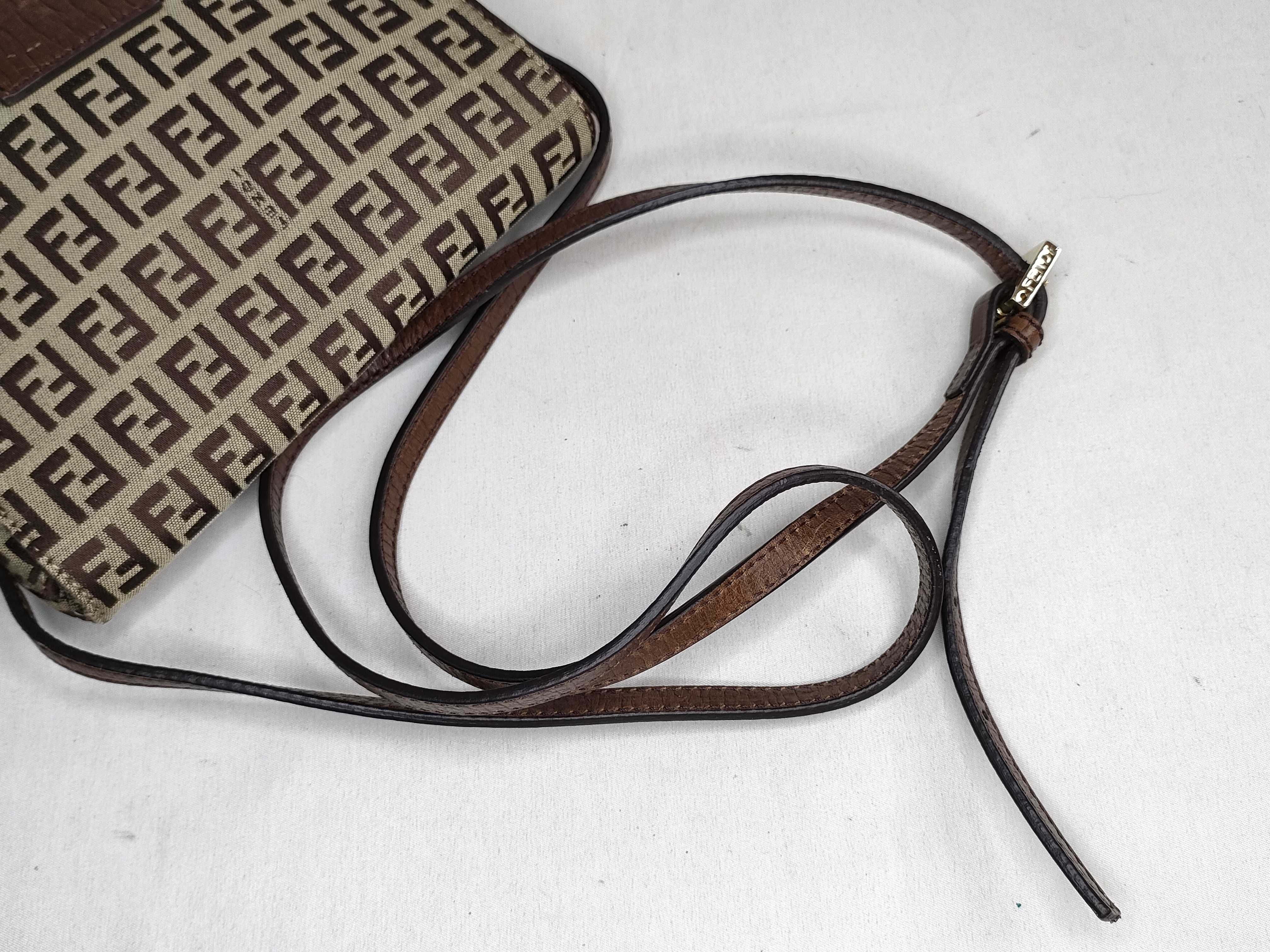 Zucchino Canvas Leather Shoulder Bag 8BT075 Shoulder Bag — view 3