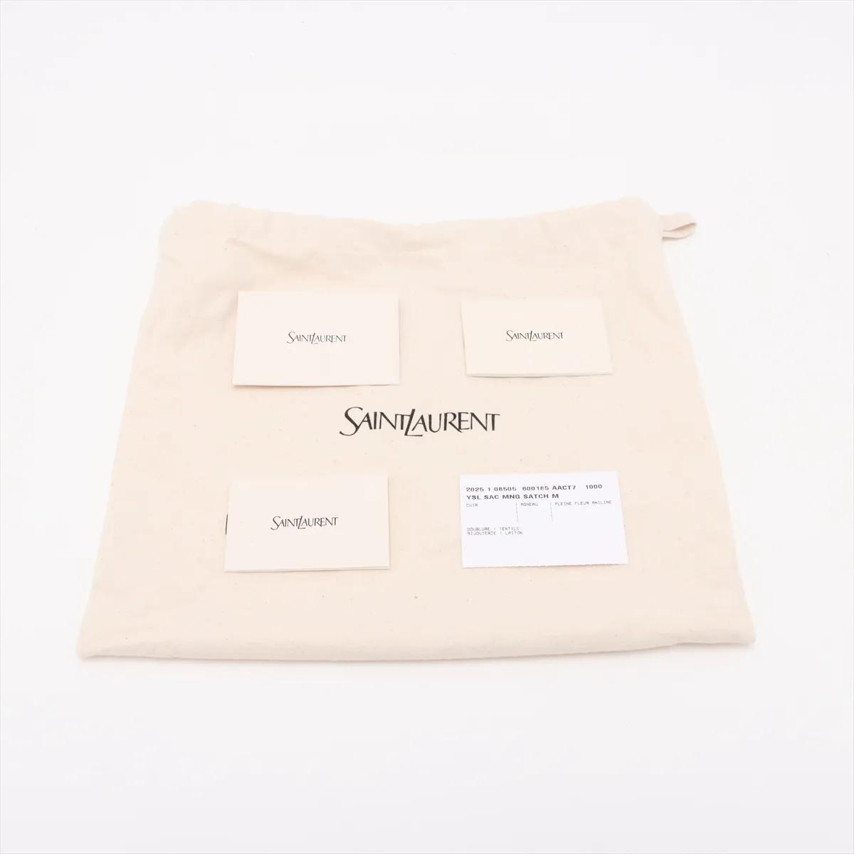 Envelope Leather Chain Shoulder Bag Black 600185 — view 10