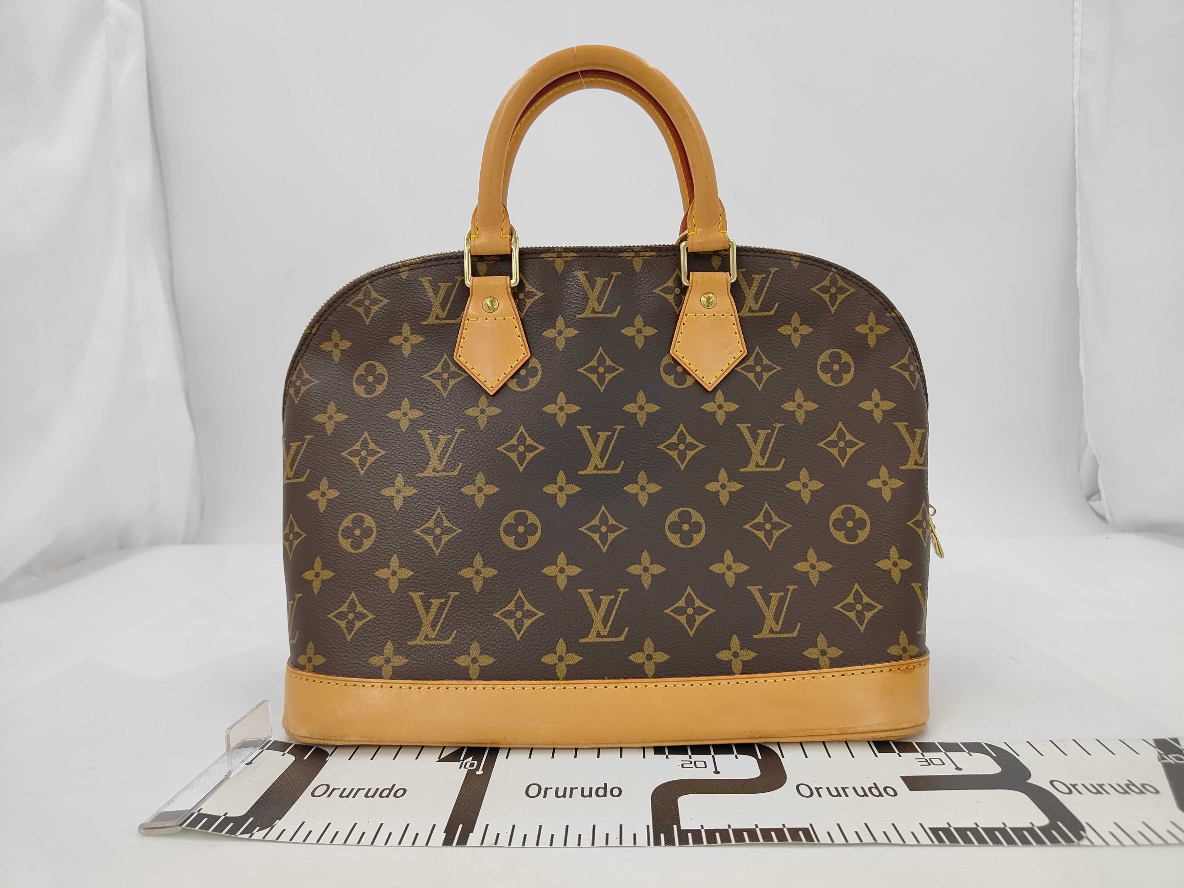 Monogram Vuitton M51130 Alma Handbag Monogram Canvas Brown Handbag — view 2