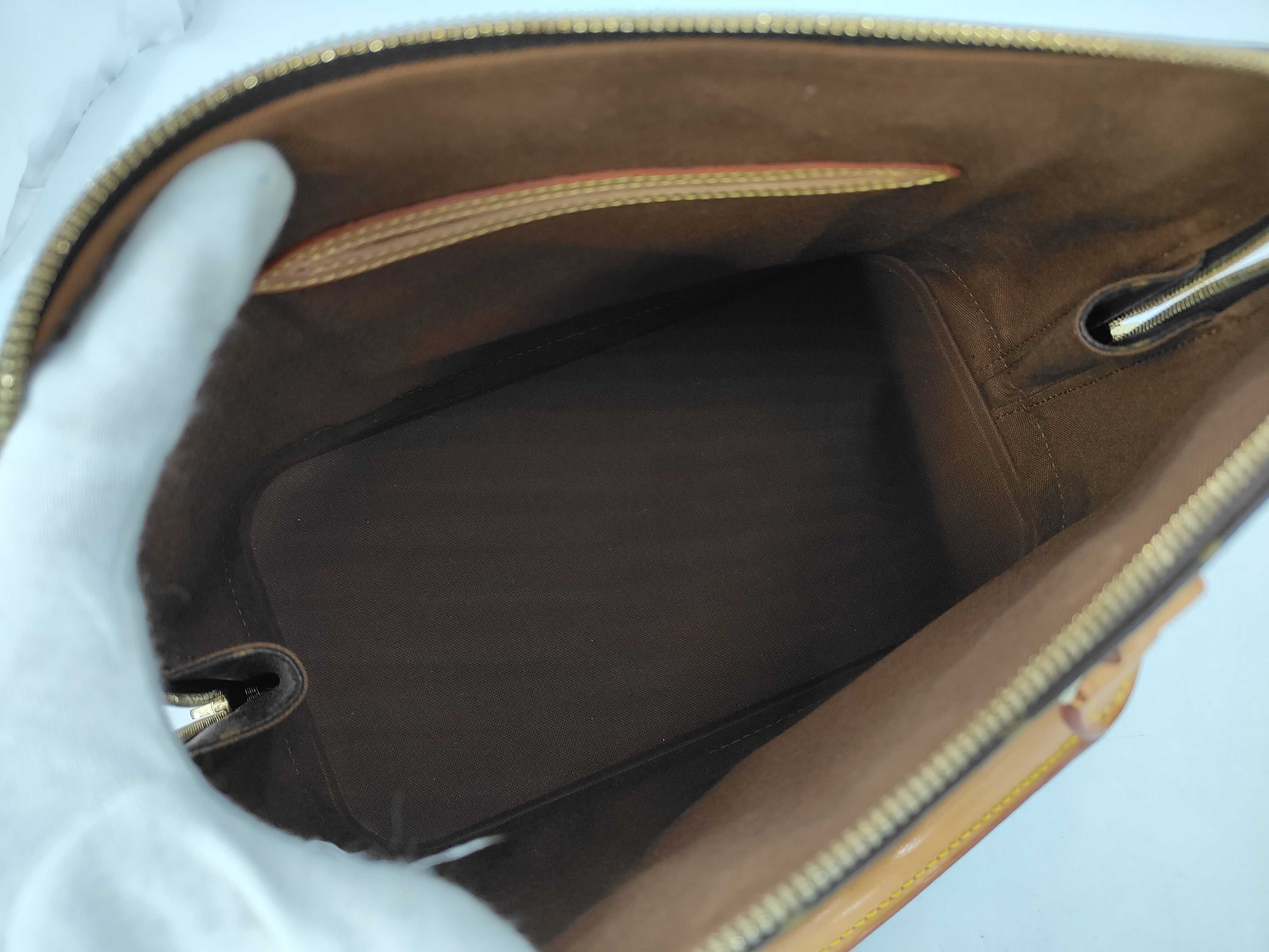 Monogram Vuitton M51130 Alma Handbag Monogram Canvas Brown Handbag — view 8