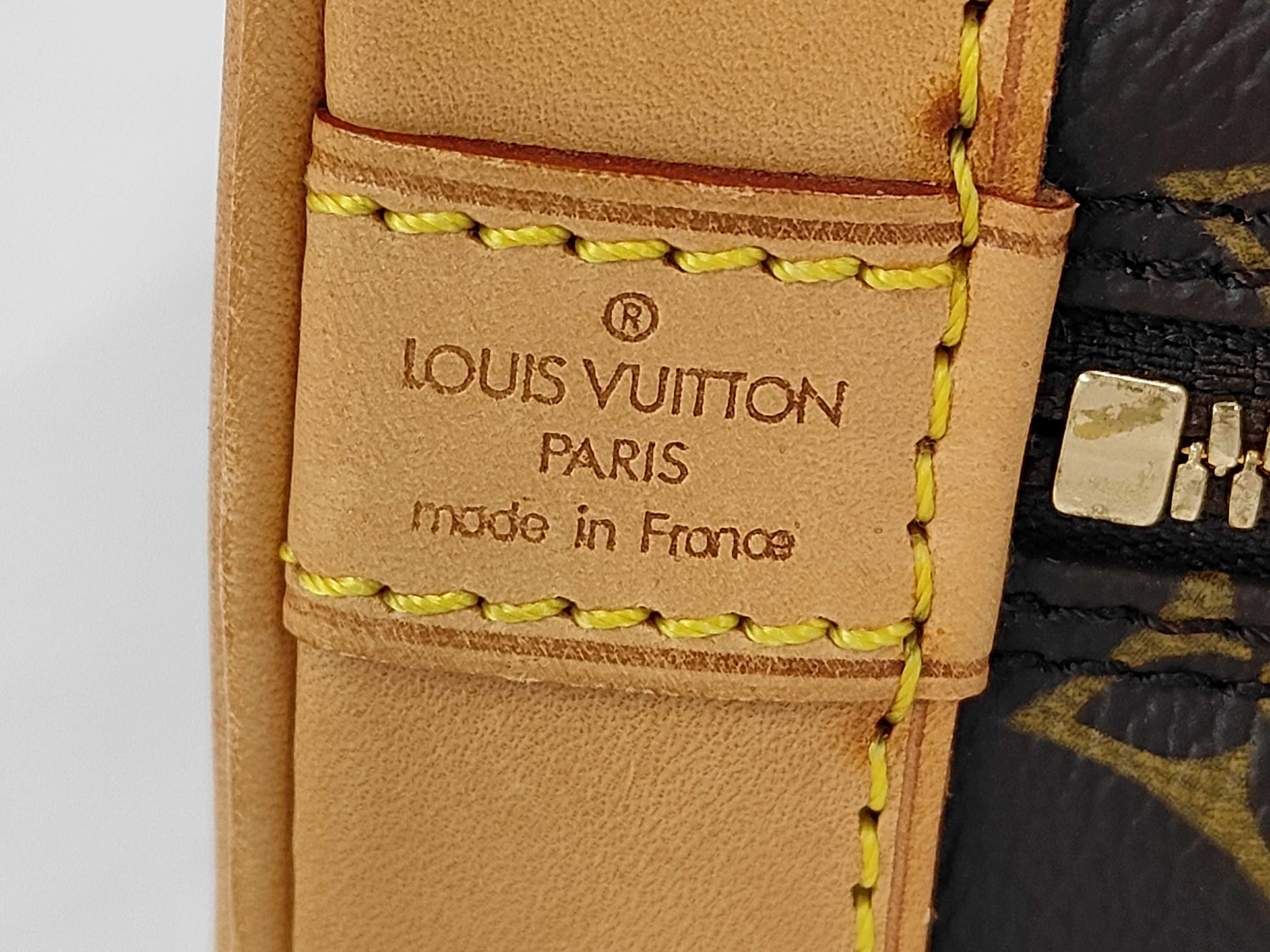 Monogram Vuitton M51130 Alma Handbag Monogram Canvas Brown Handbag — view 9
