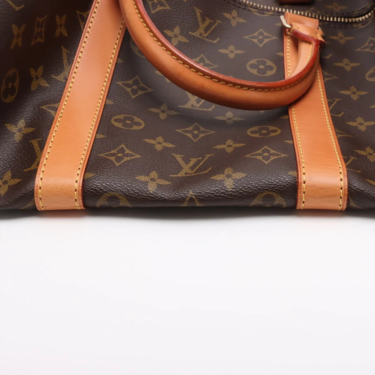 Monogram Keepall 55 M41424 VI0914 Brown — view 12