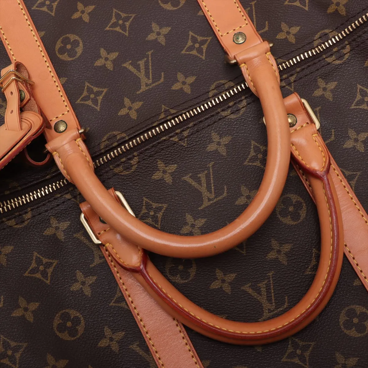 Monogram Keepall 55 M41424 VI0914 Brown — view 14