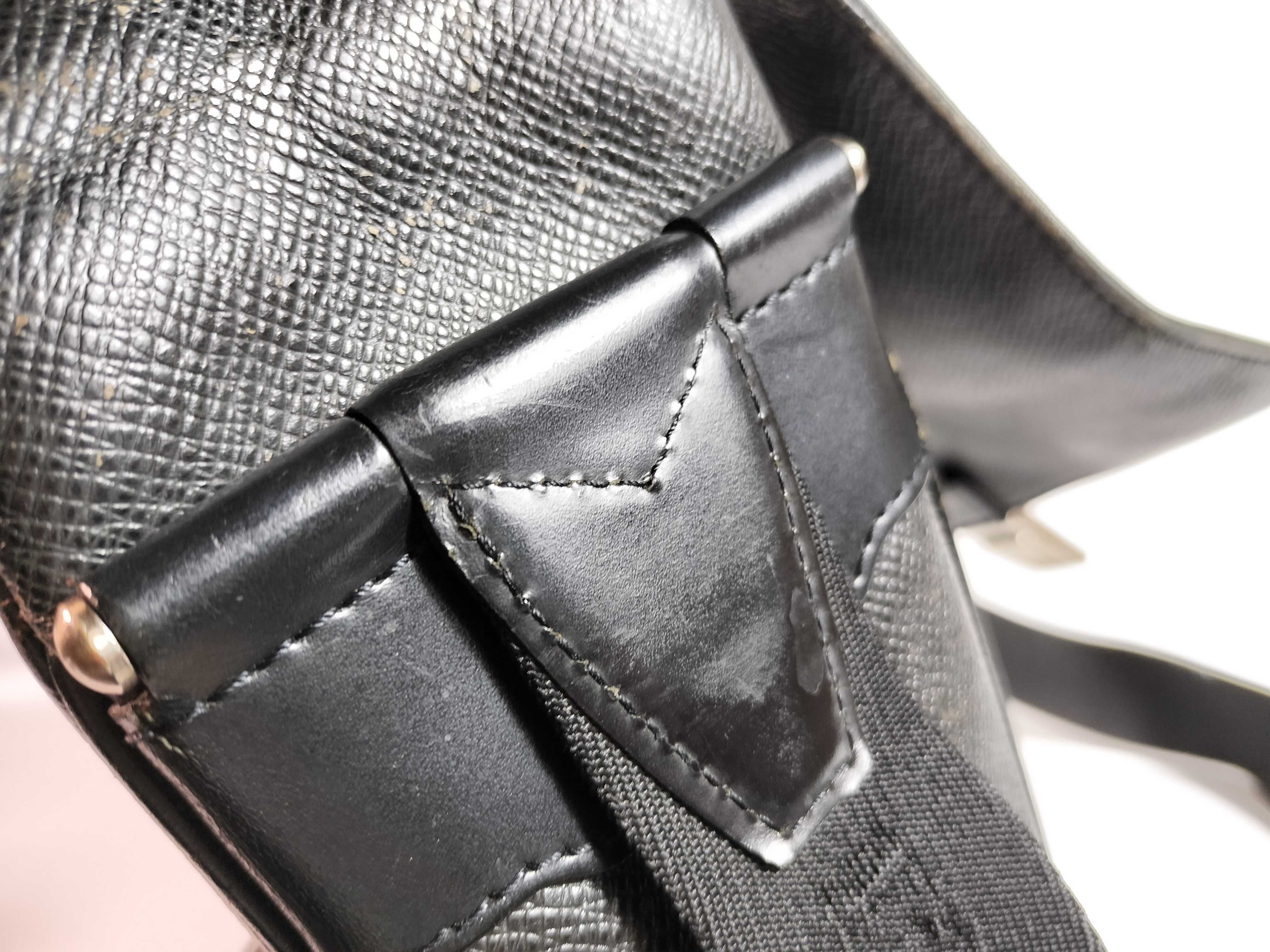 Taiga Leather Shoulder Bag — view 12