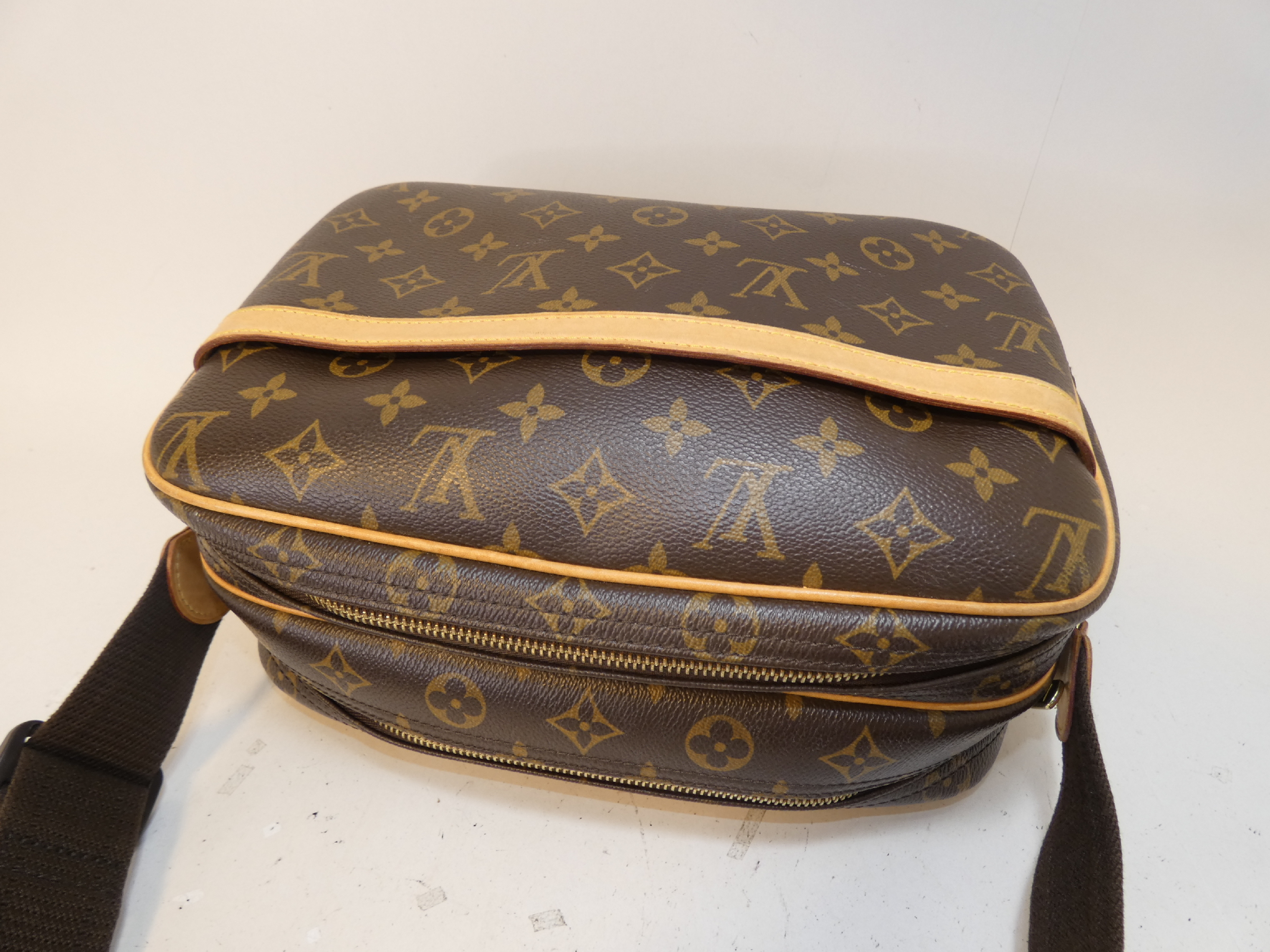 Reporter Monogram Shoulder Bag — view 3