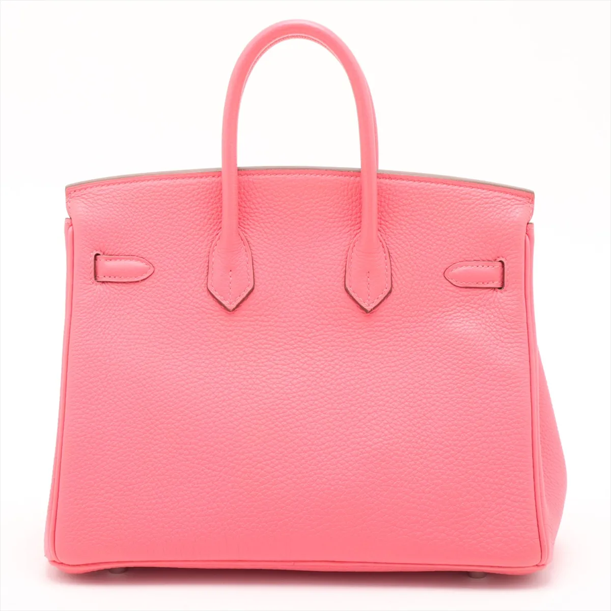 [Individually packaged] Hermes Birkin 25 Letournée Togo Rose Lipstick Silver Hardware Q: 2013 — view 2