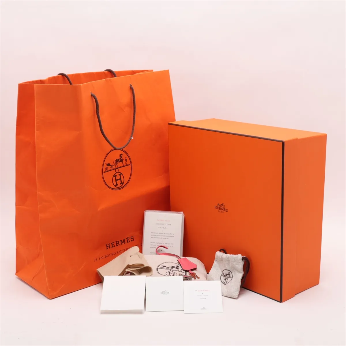 [Individually packaged] Hermes Birkin 25 Letournée Togo Rose Lipstick Silver Hardware Q: 2013 — view 11