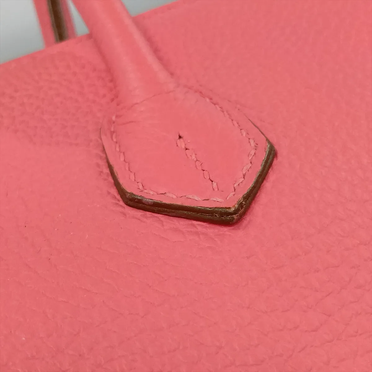 [Individually packaged] Hermes Birkin 25 Letournée Togo Rose Lipstick Silver Hardware Q: 2013 — view 14