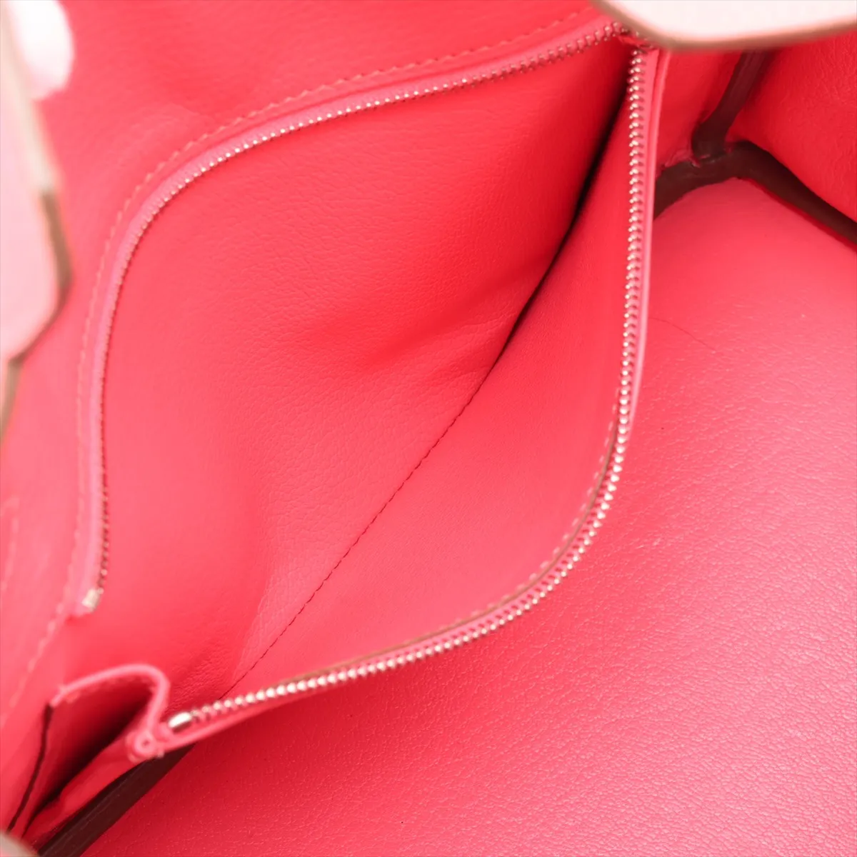 [Individually packaged] Hermes Birkin 25 Letournée Togo Rose Lipstick Silver Hardware Q: 2013 — view 8