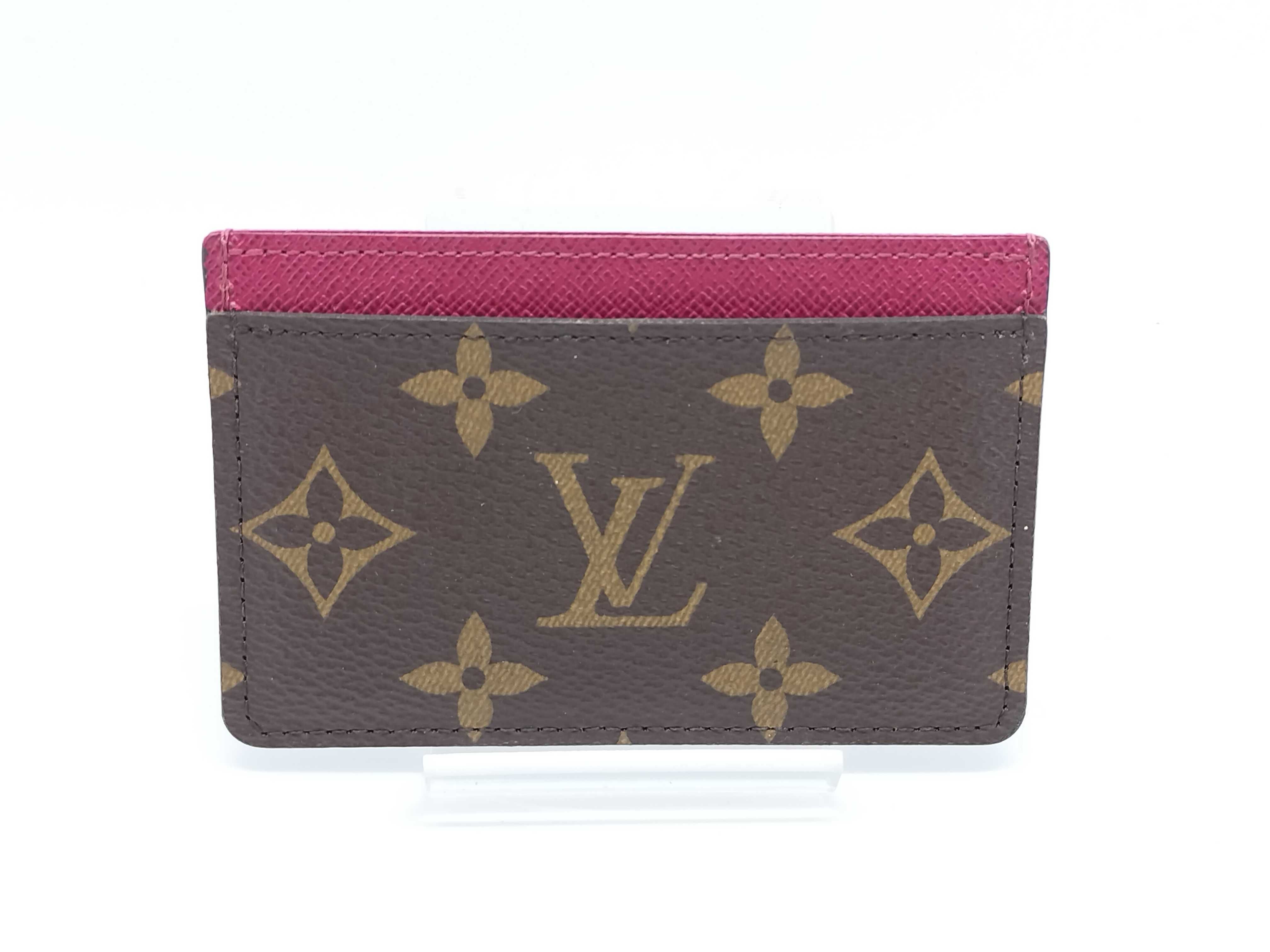 Monogram Portecartes Simple Card Case (Card Case/Pass Case/Business Card Holder) — view 2
