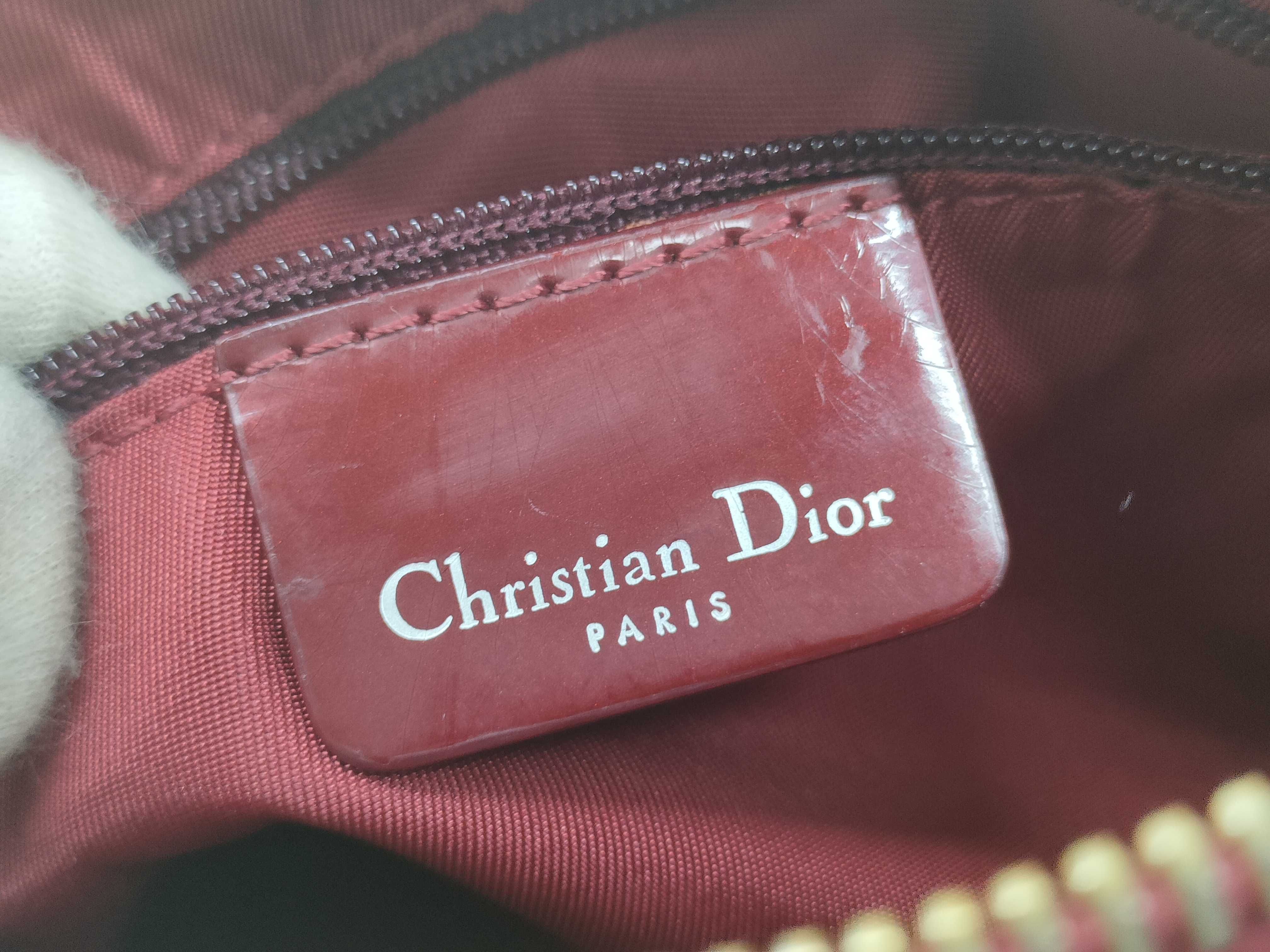 Trotter Leather Mini Boston Bag, Red Handbag (No padlock or key included) ED C 0051 Boston Bag — view 13