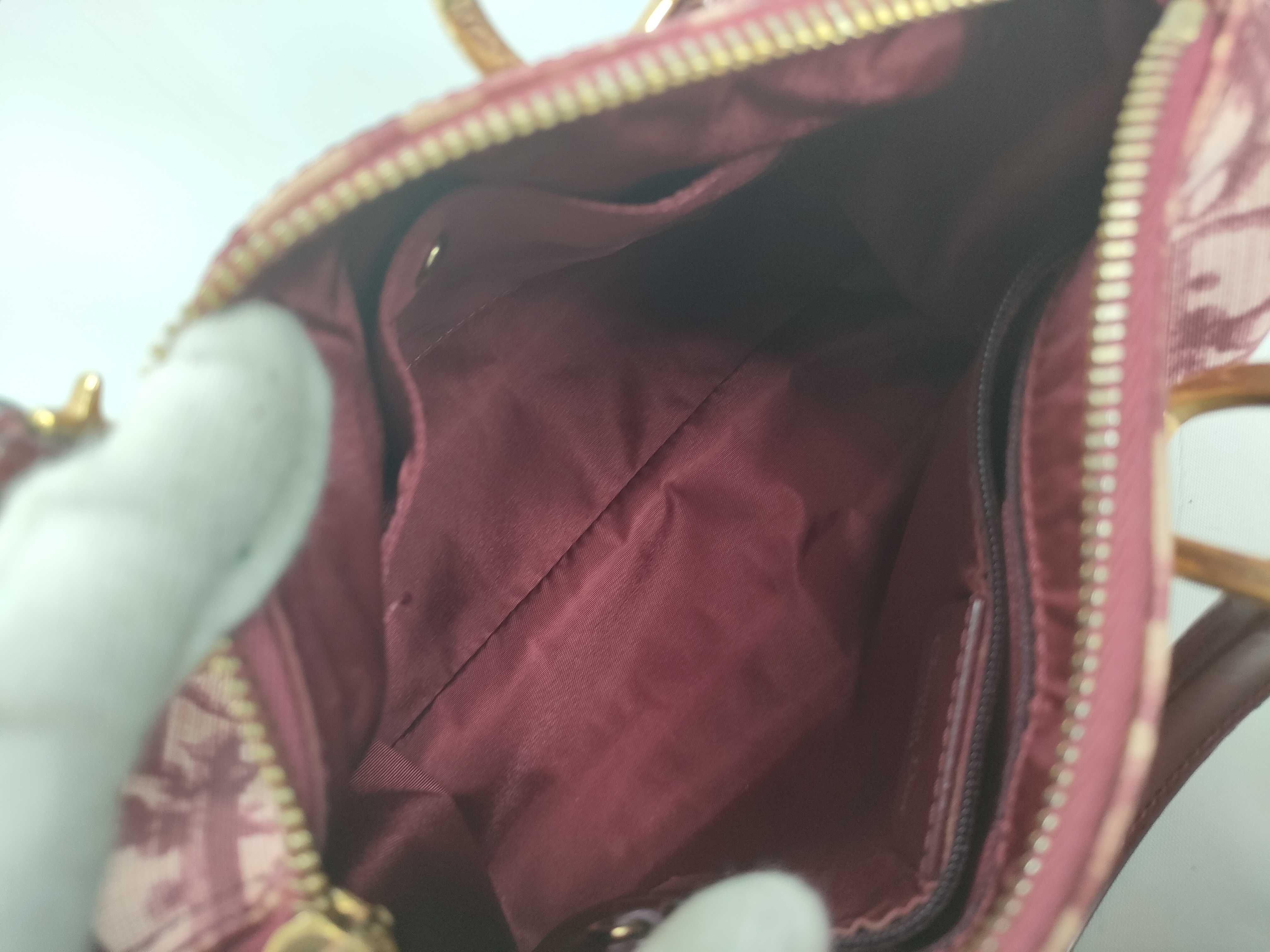 Trotter Leather Mini Boston Bag, Red Handbag (No padlock or key included) ED C 0051 Boston Bag — view 10