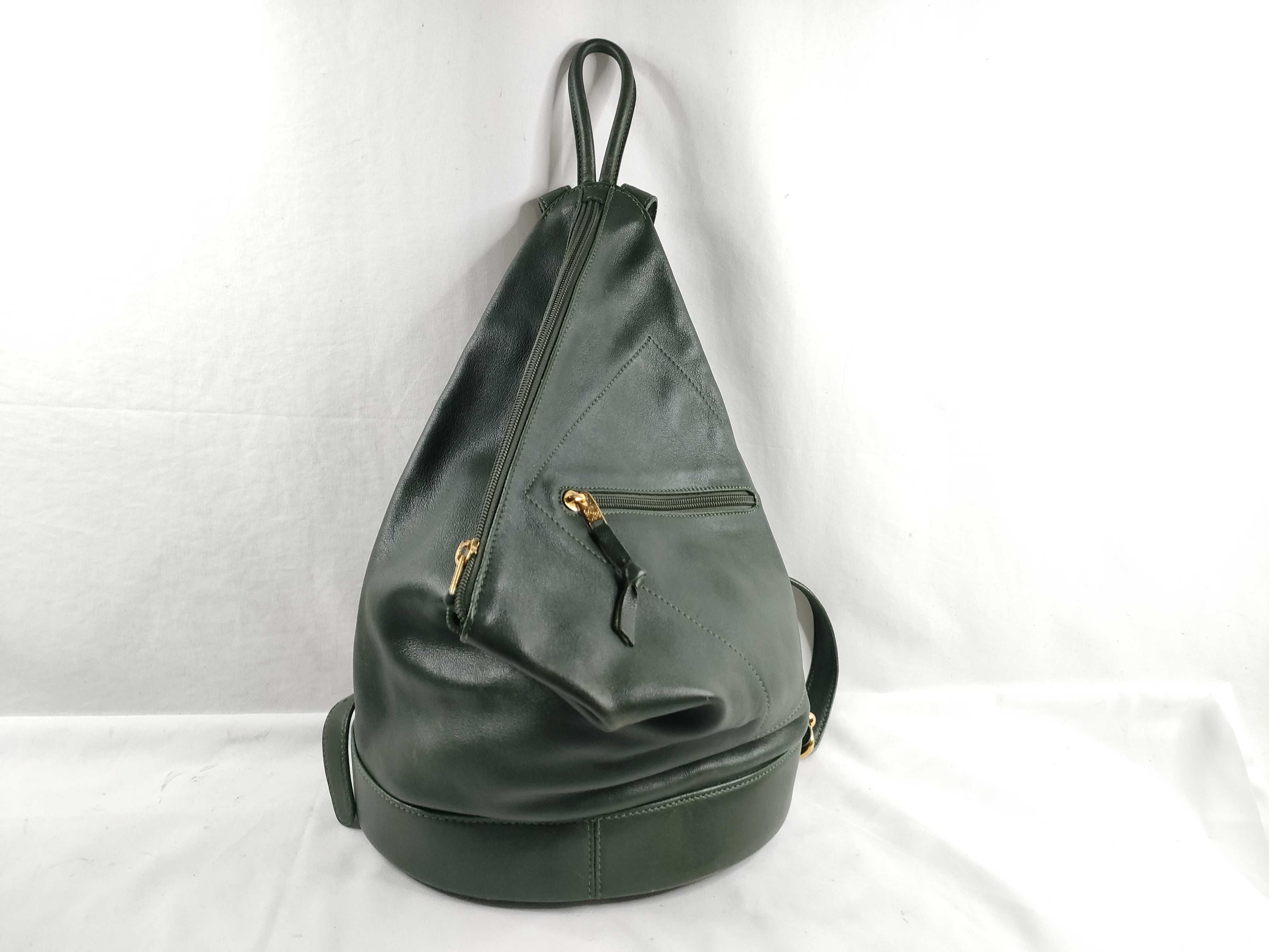 Anton Backpack, Khaki, Charm Bag