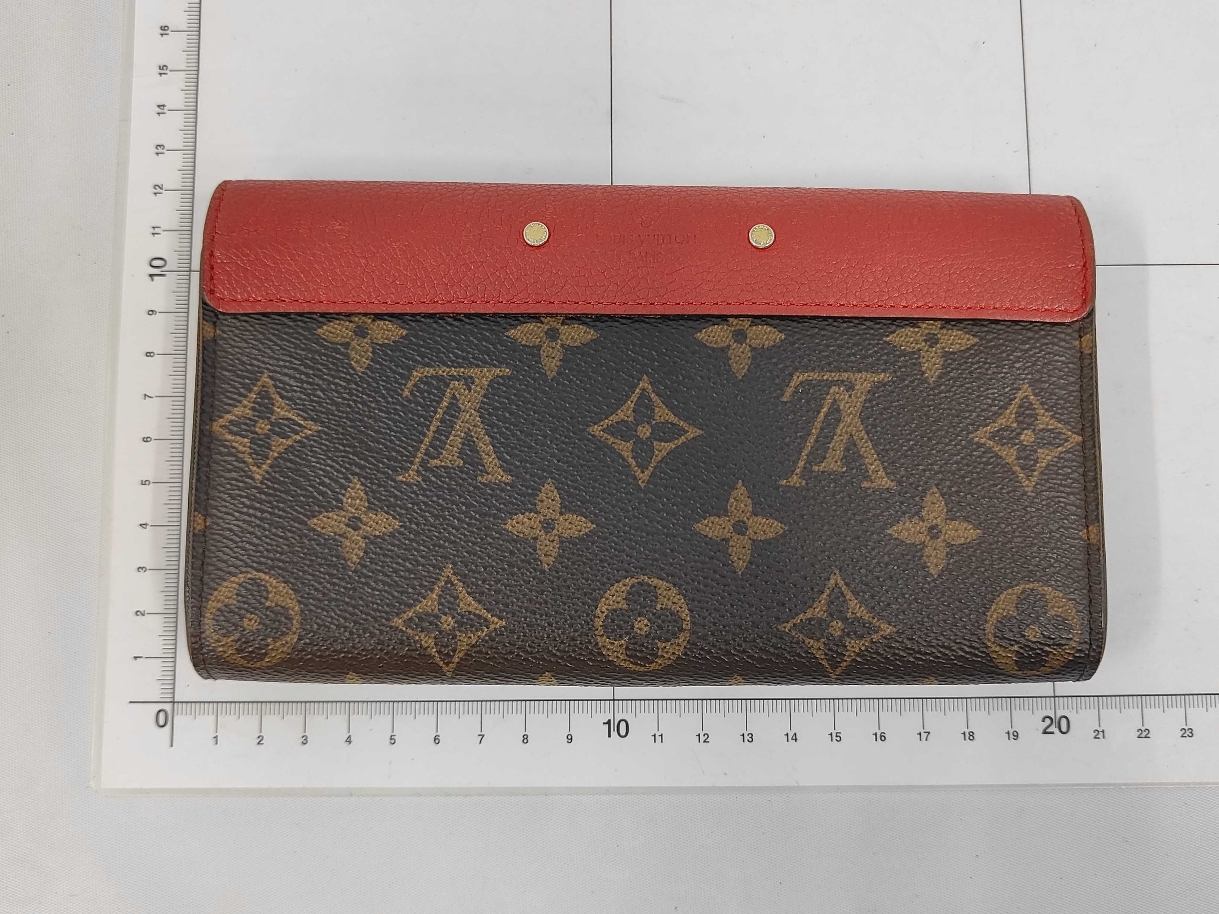 Monogram Portefeuille Pallas Cerise SN3166 Wallet — view 2