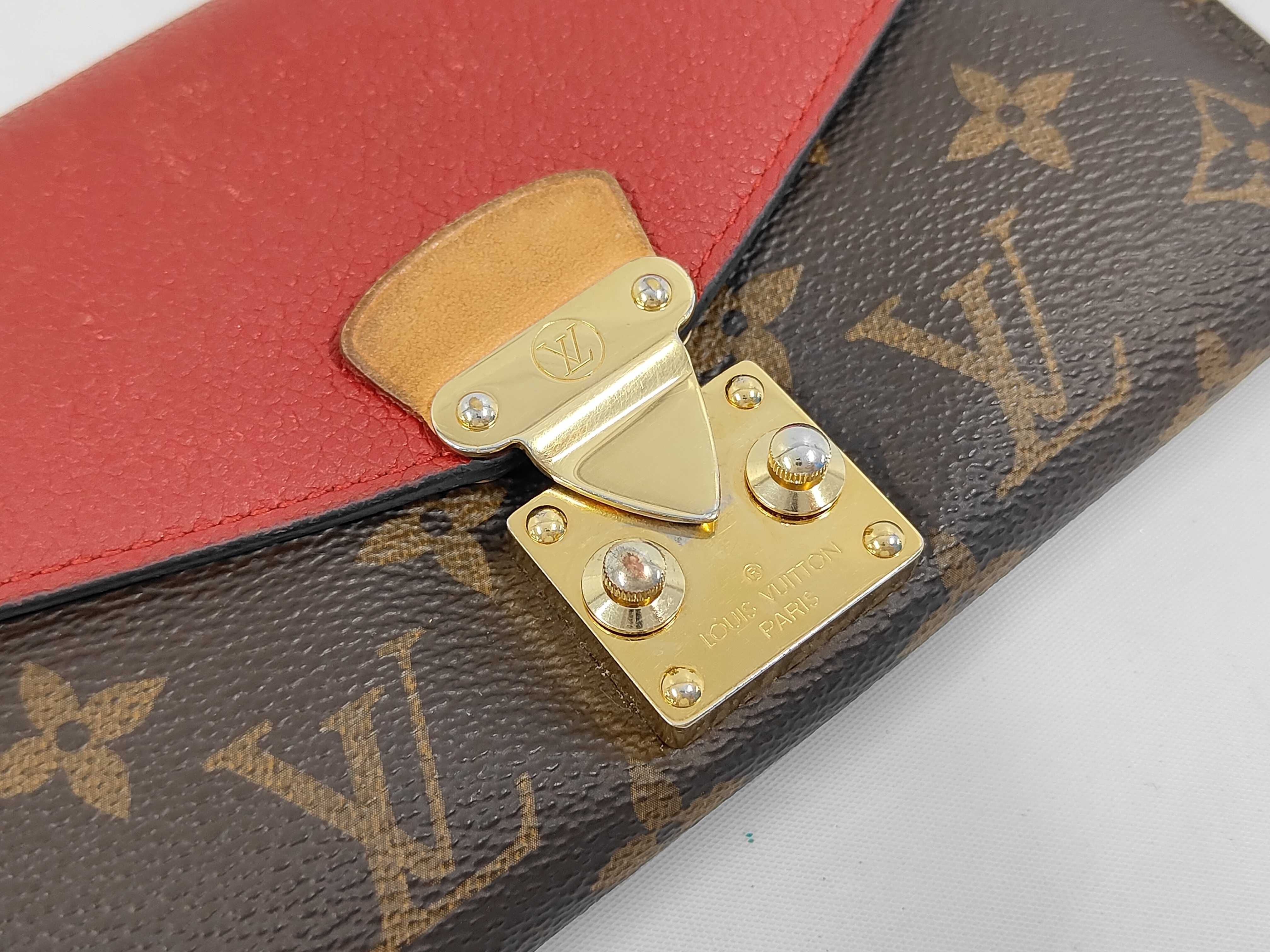 Monogram Portefeuille Pallas Cerise SN3166 Wallet — view 5