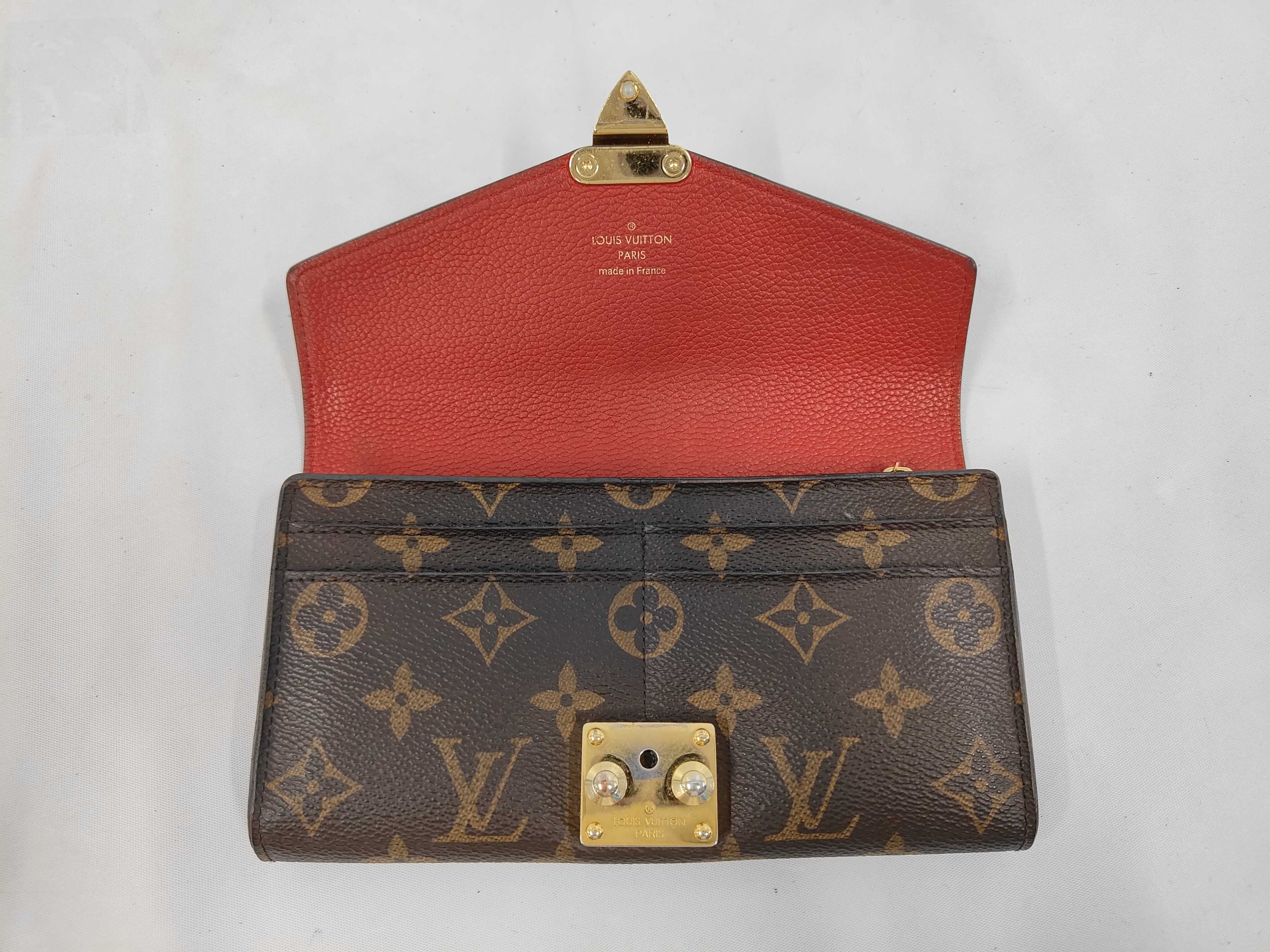 Monogram Portefeuille Pallas Cerise SN3166 Wallet — view 6