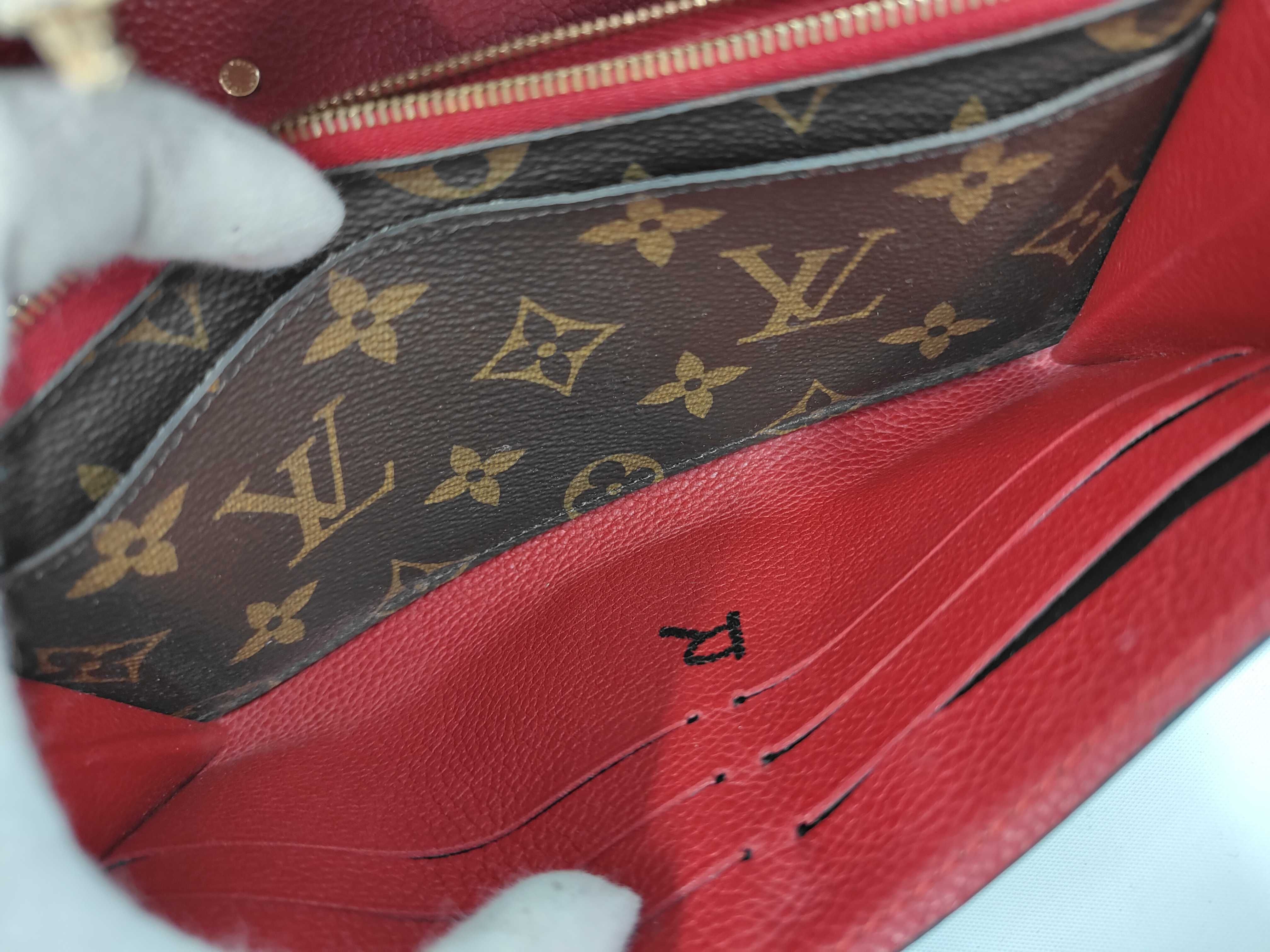 Monogram Portefeuille Pallas Cerise SN3166 Wallet — view 9