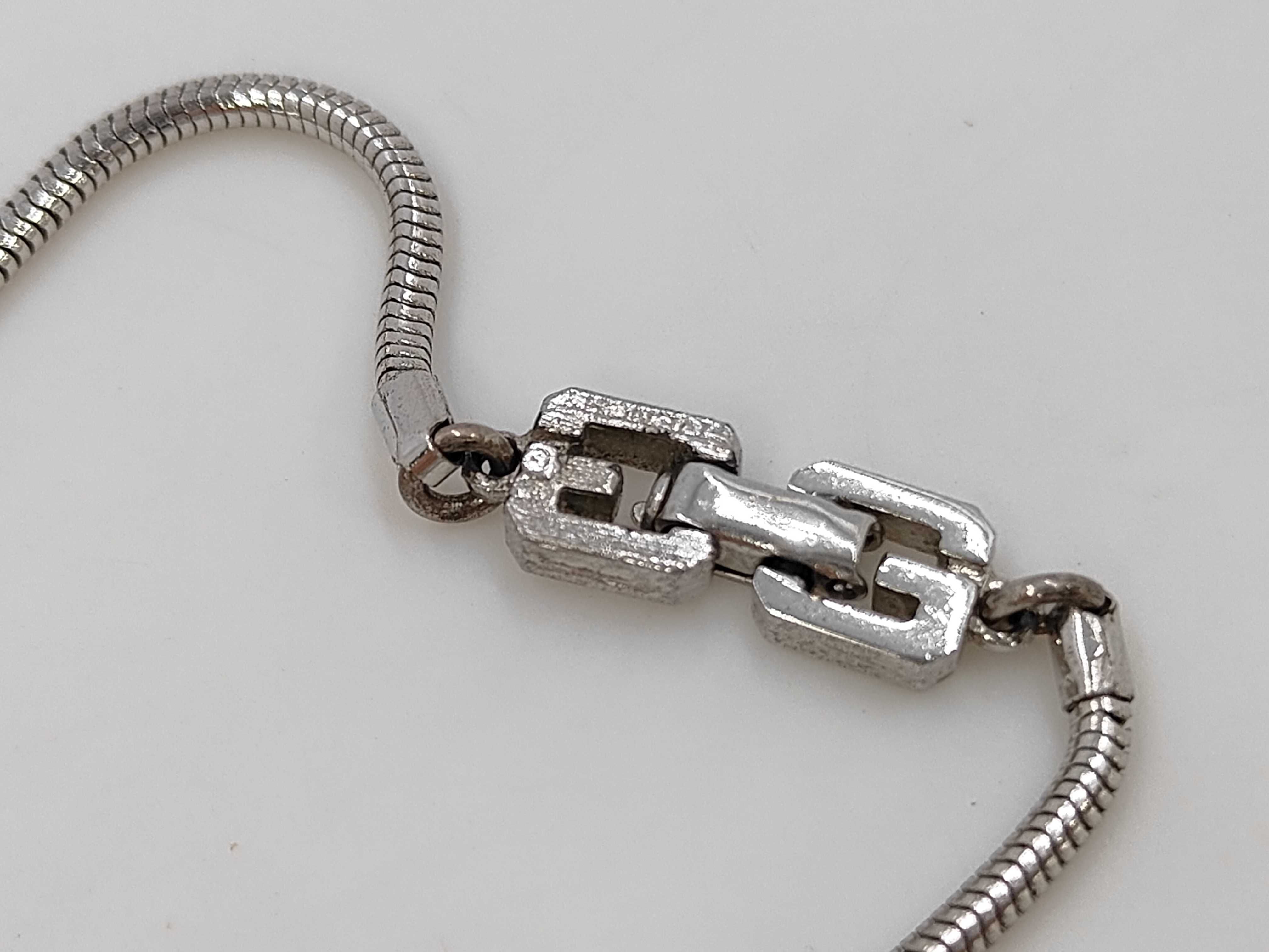 Logo Circle Silver NC Necklace — view 3