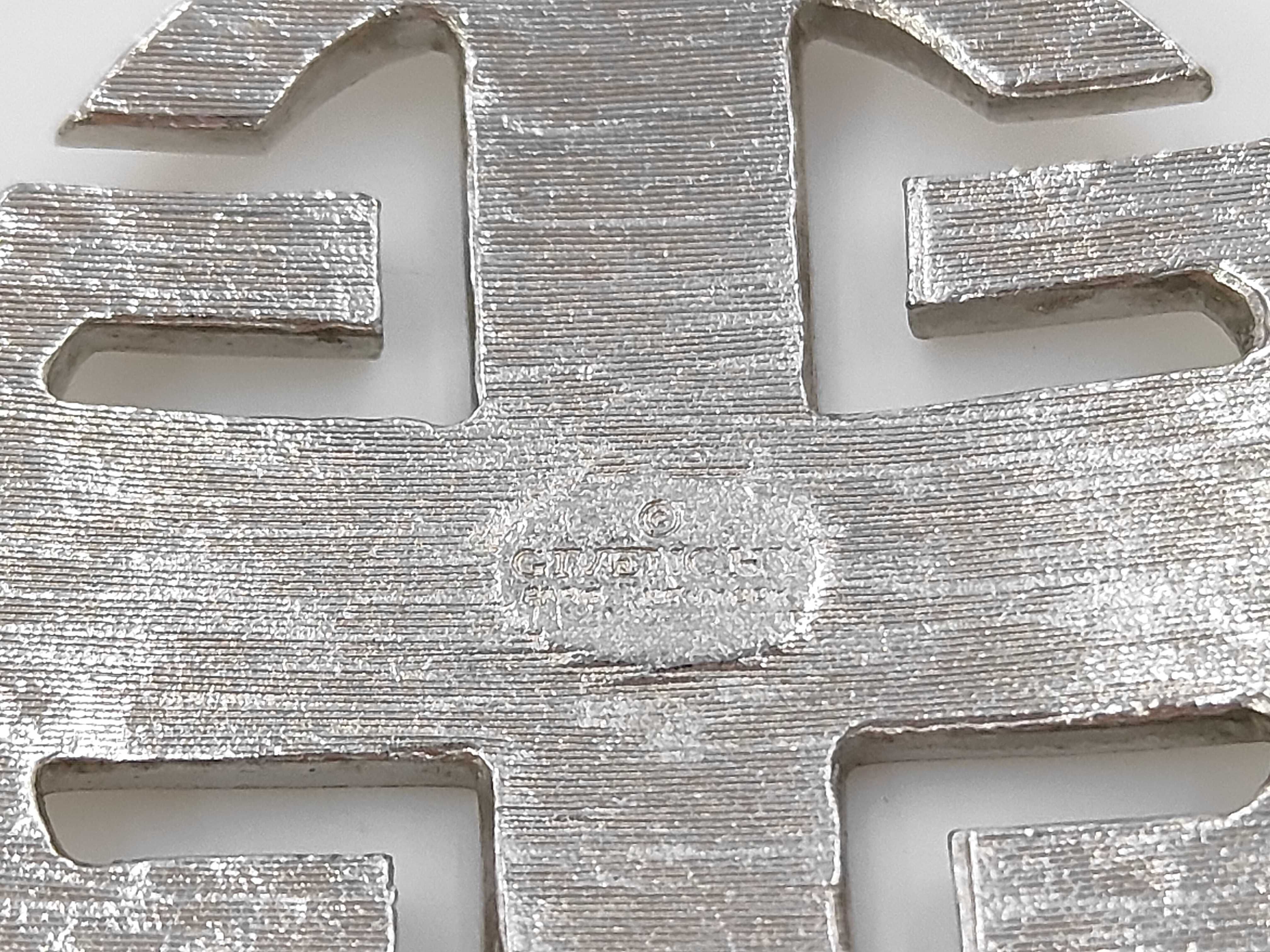 Logo Circle Silver NC Necklace — view 5