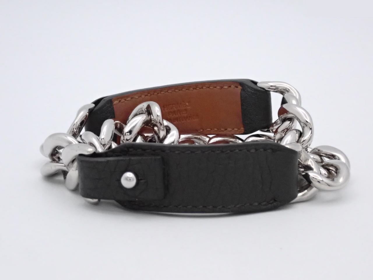 Camden Chain Bracelet, Stainless Steel, Gray — view 2