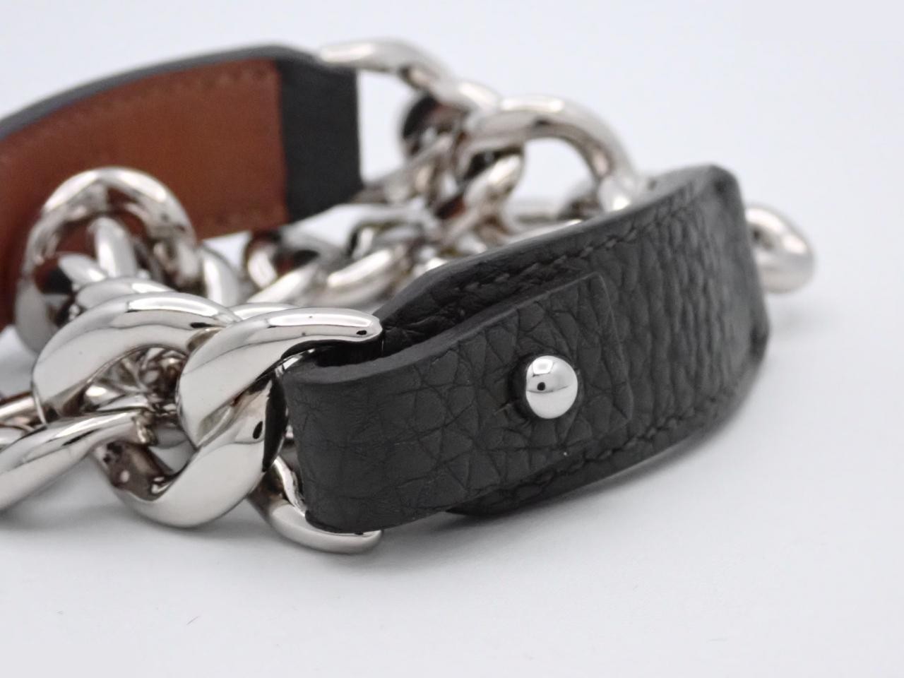 Camden Chain Bracelet, Stainless Steel, Gray — view 3