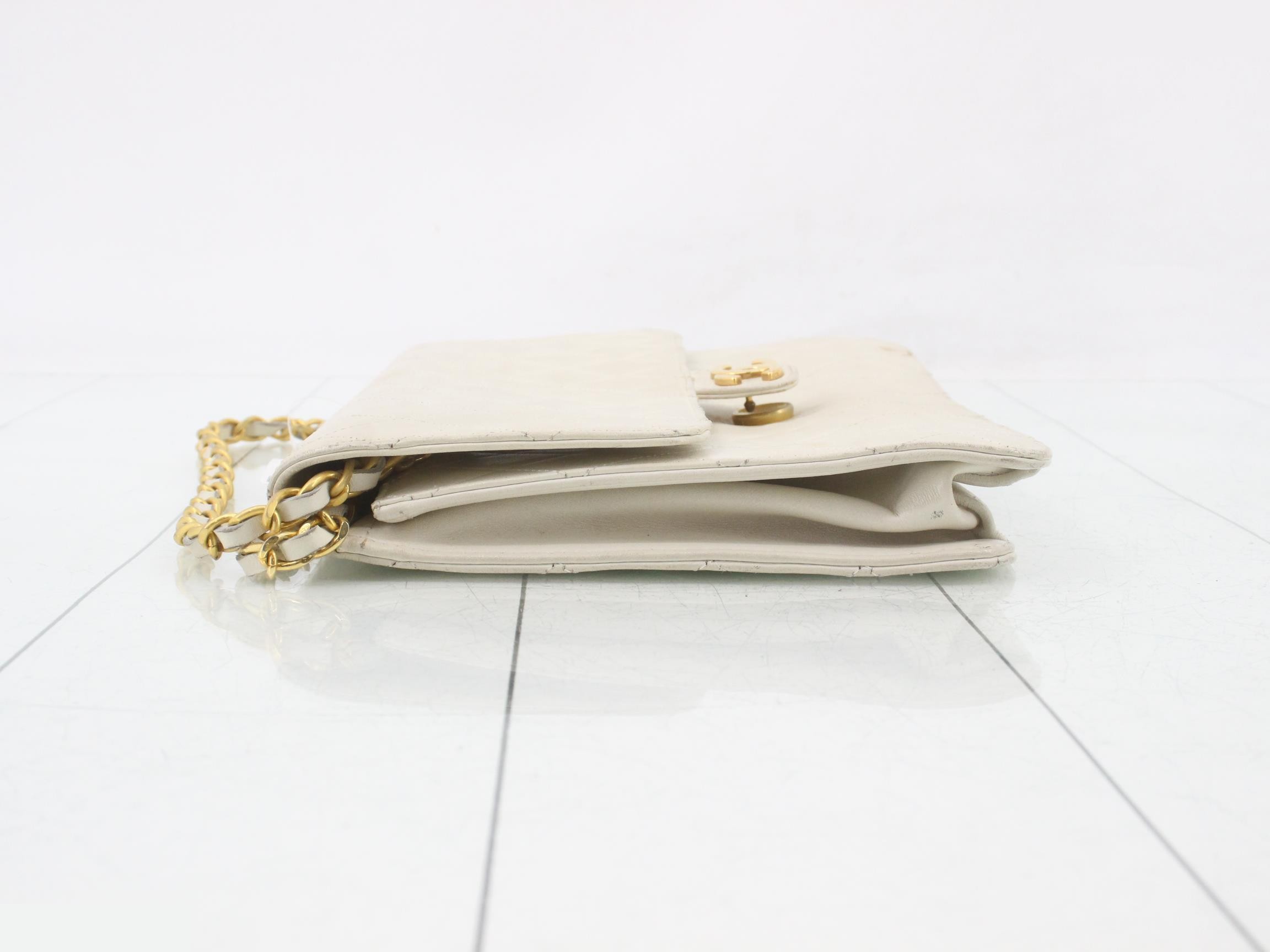 Lambskin Push Matelassé White — view 4