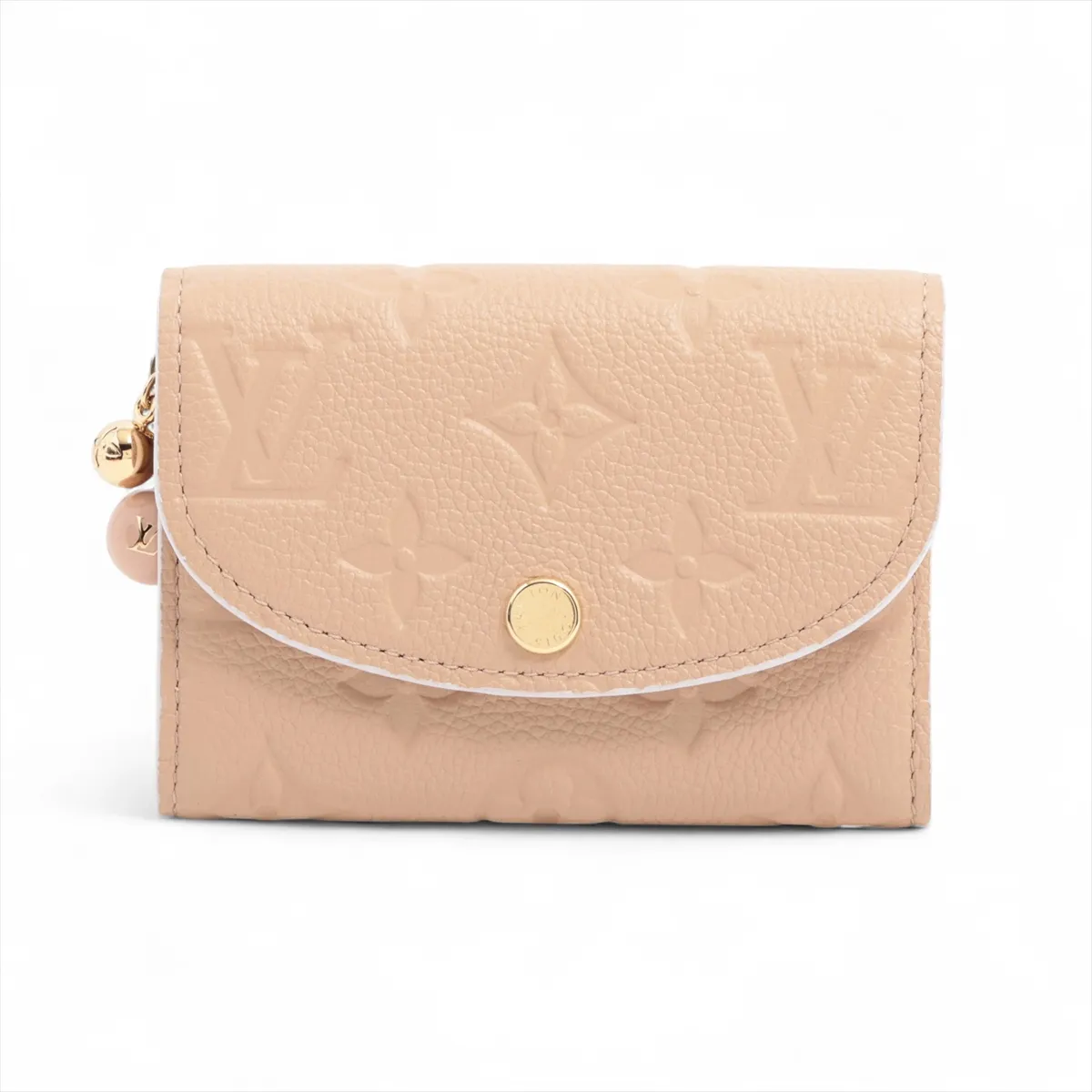 Monogram Empreinte Portomone Rosali - Beige Coin Case M28987 RFID Reactive