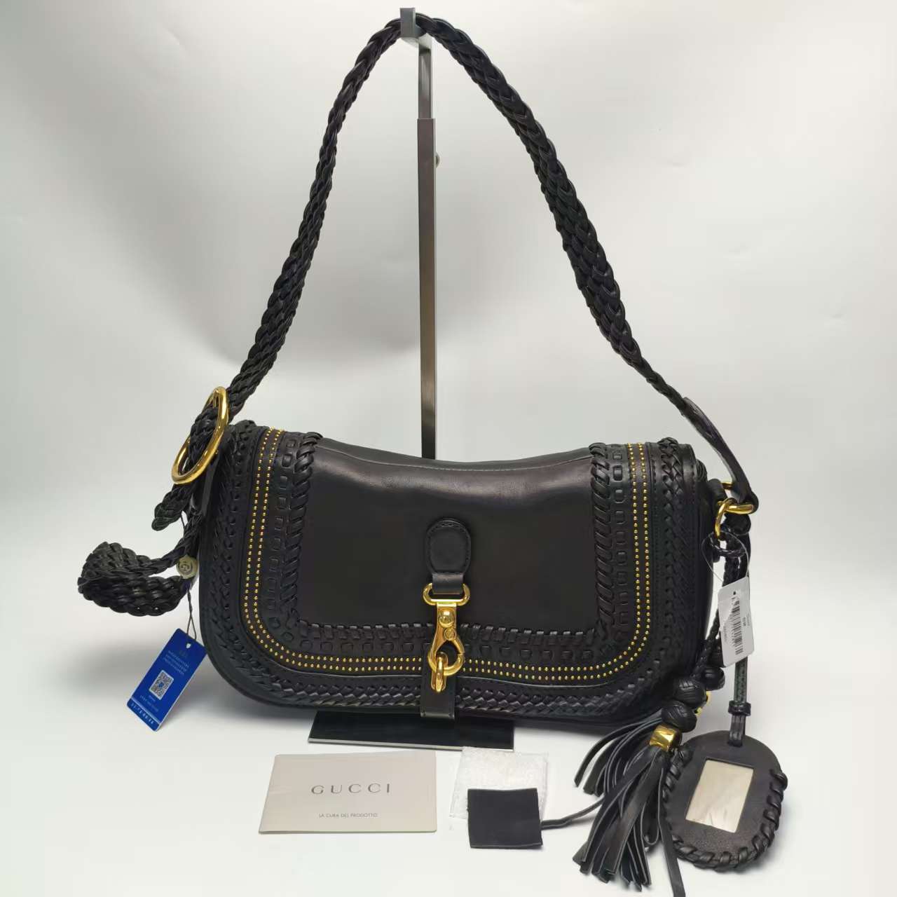 【*Shipped from: China*】GUCCI Horsebit Leather Shoulder Bag 263954 — view 2