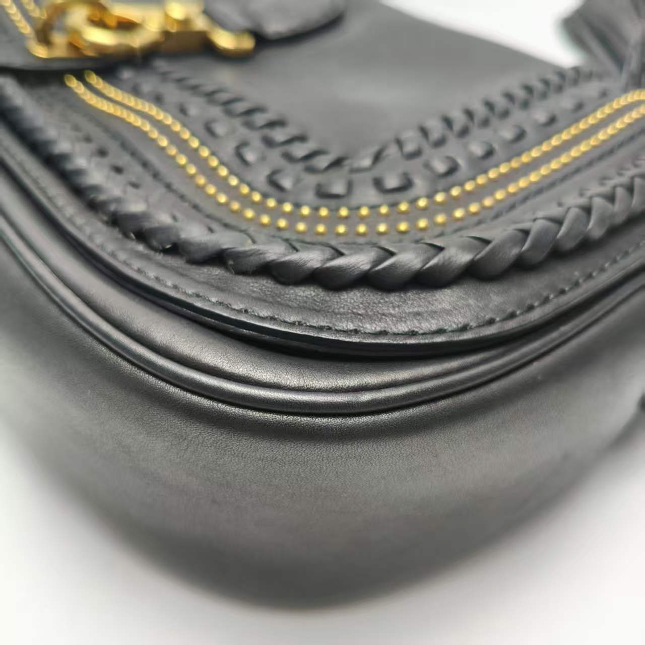 【*Shipped from: China*】GUCCI Horsebit Leather Shoulder Bag 263954 — view 8