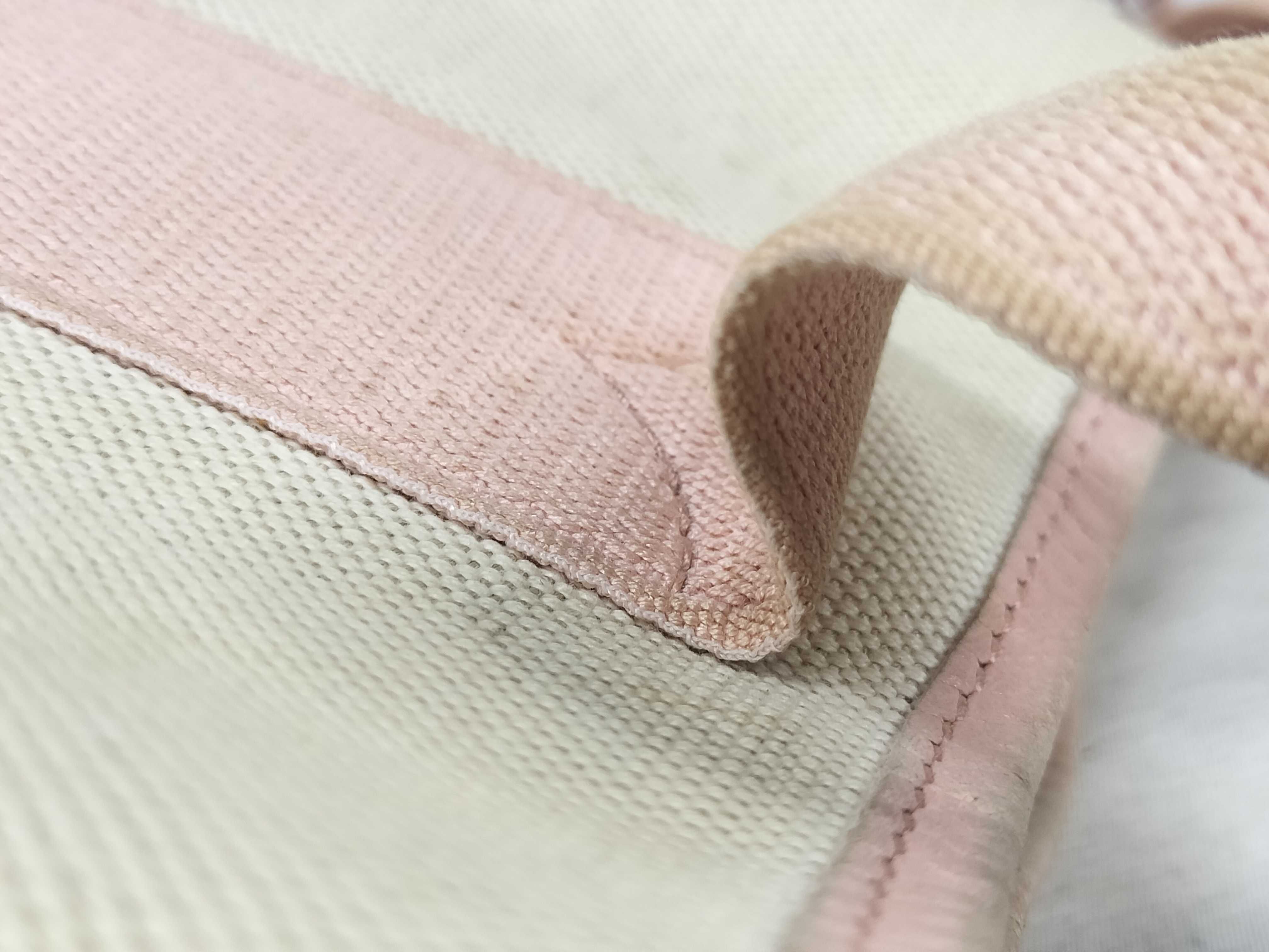 Navy Cabas Ivory x Pink Tote Bag — view 5