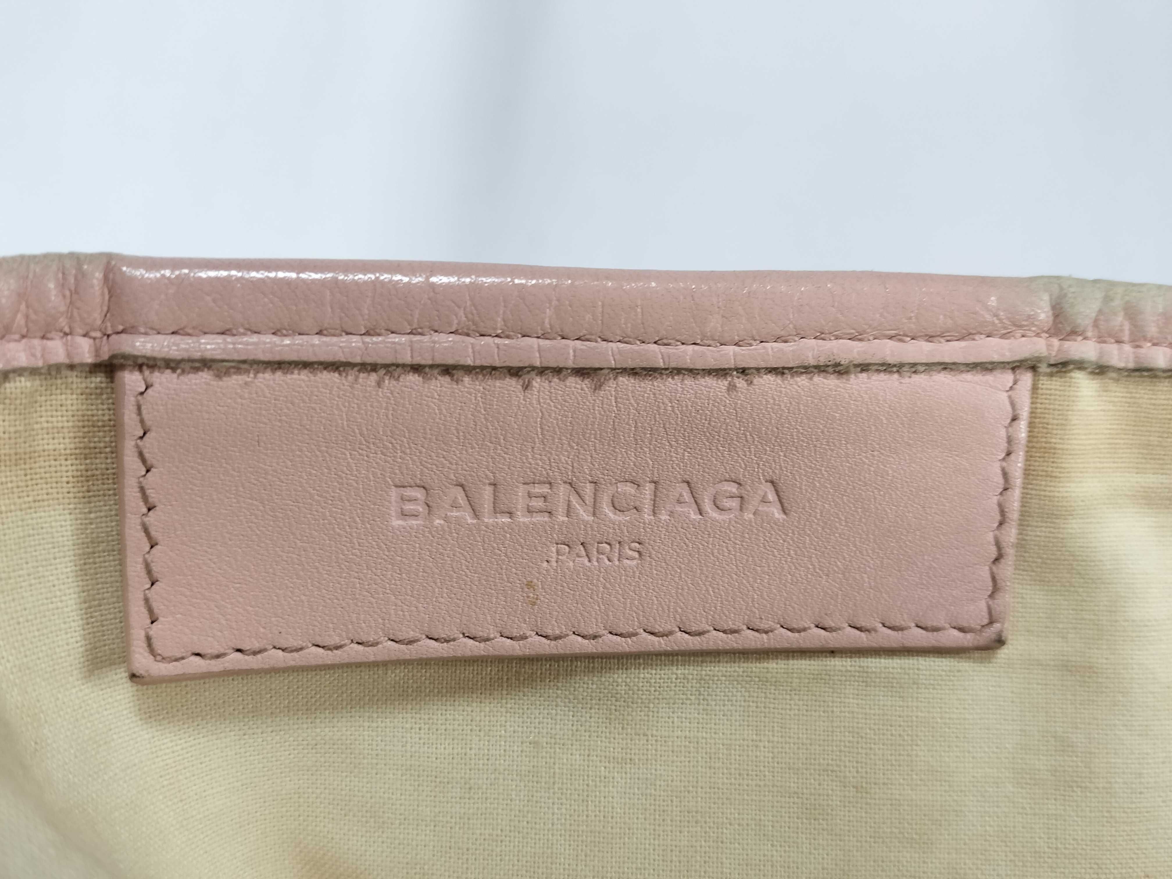 Navy Cabas Ivory x Pink Tote Bag — view 10