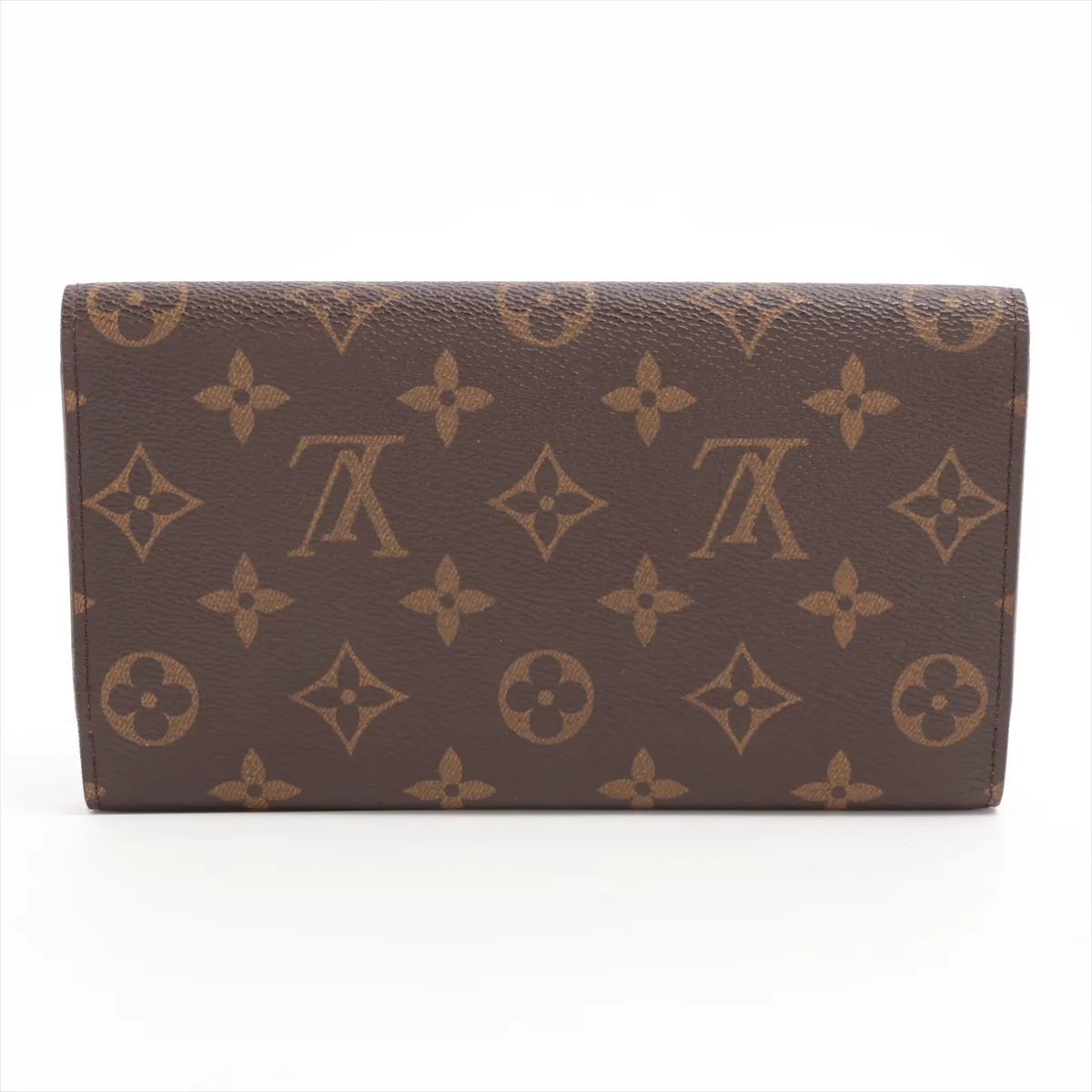 Monogram Portefeuille Tresor International M61215 MI0955 Brown Long Wallet — view 2