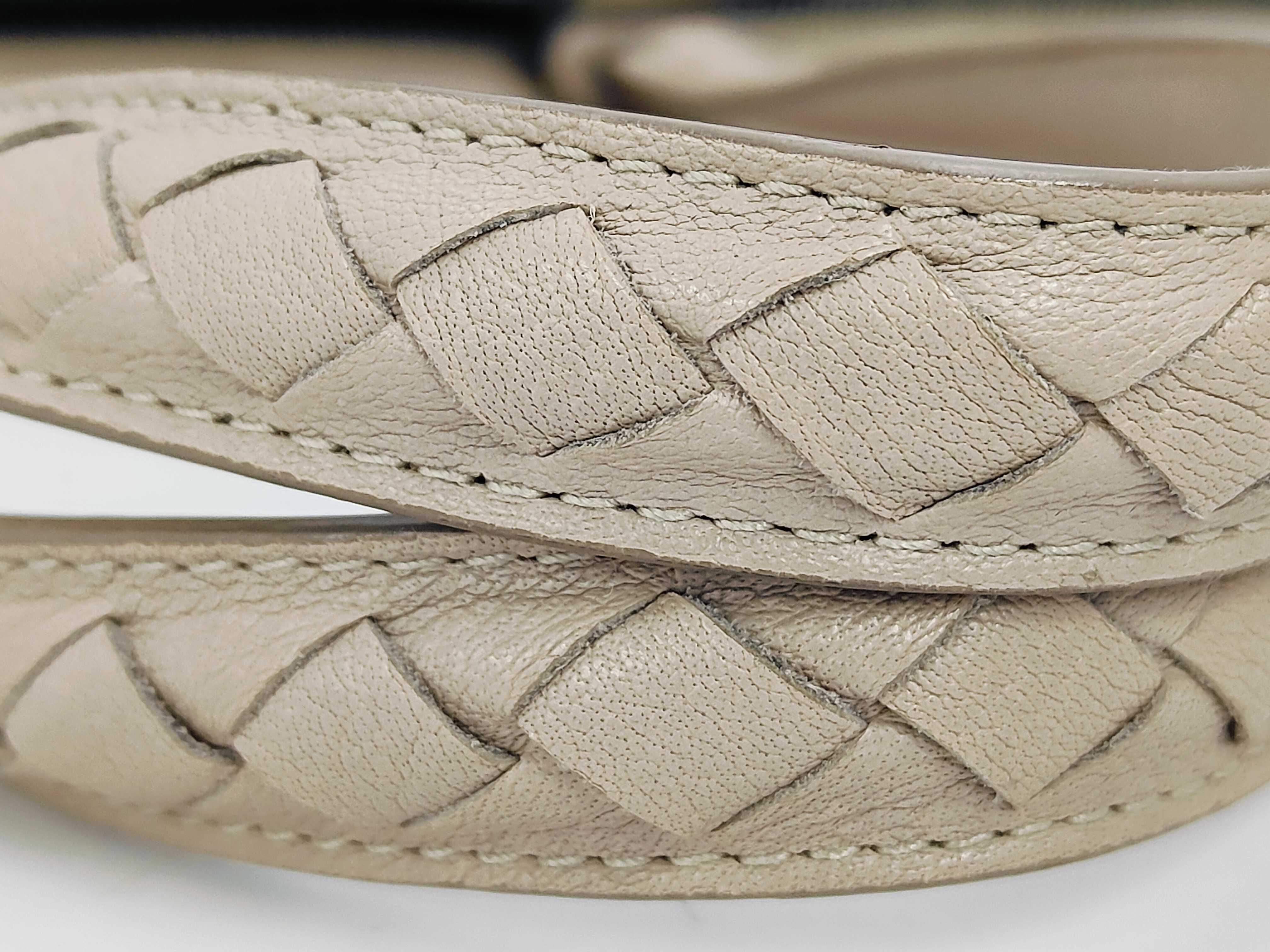 BV Bottega Veneta Beige Leather Handbag — view 4