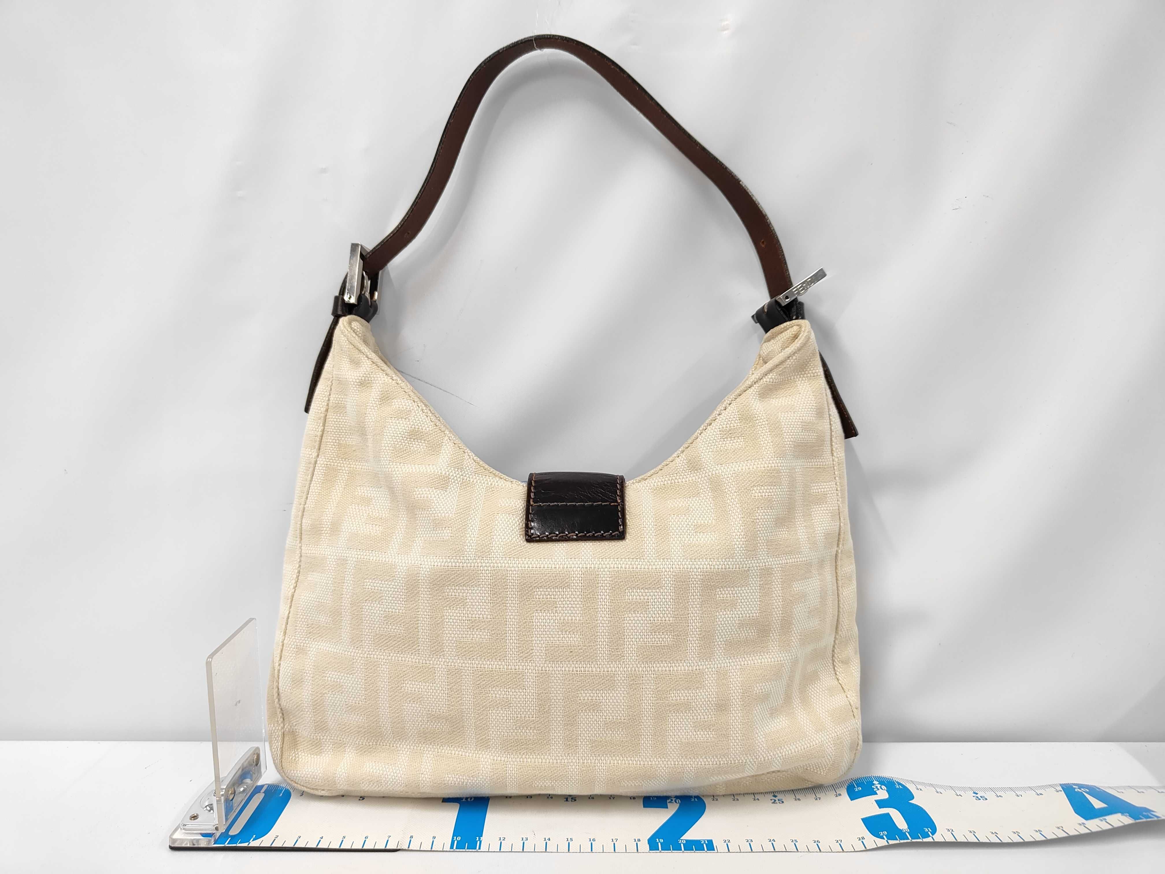 Zucca Mamma Bucket Shoulder Bag, Beige — view 2
