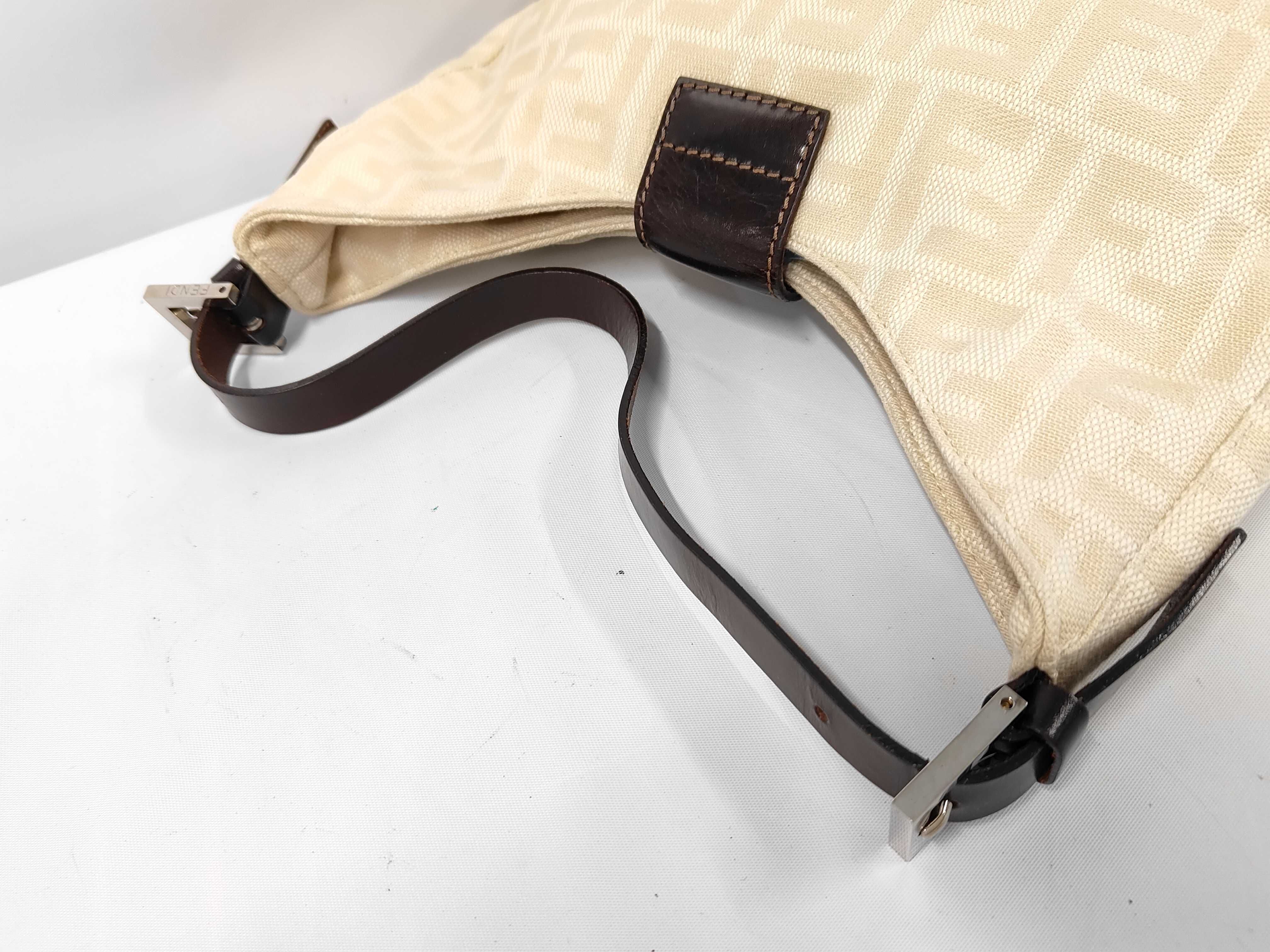 Zucca Mamma Bucket Shoulder Bag, Beige — view 5
