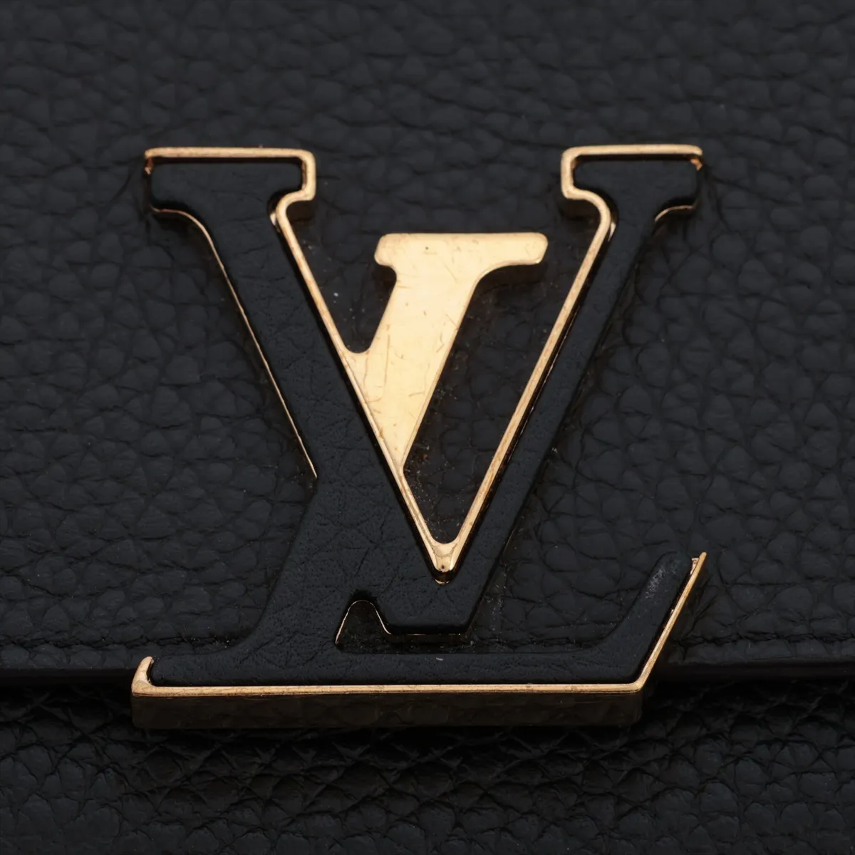 Taurillon Portefeuille Capucines M61248 Noir Long Wallet (RFID detected) — view 10