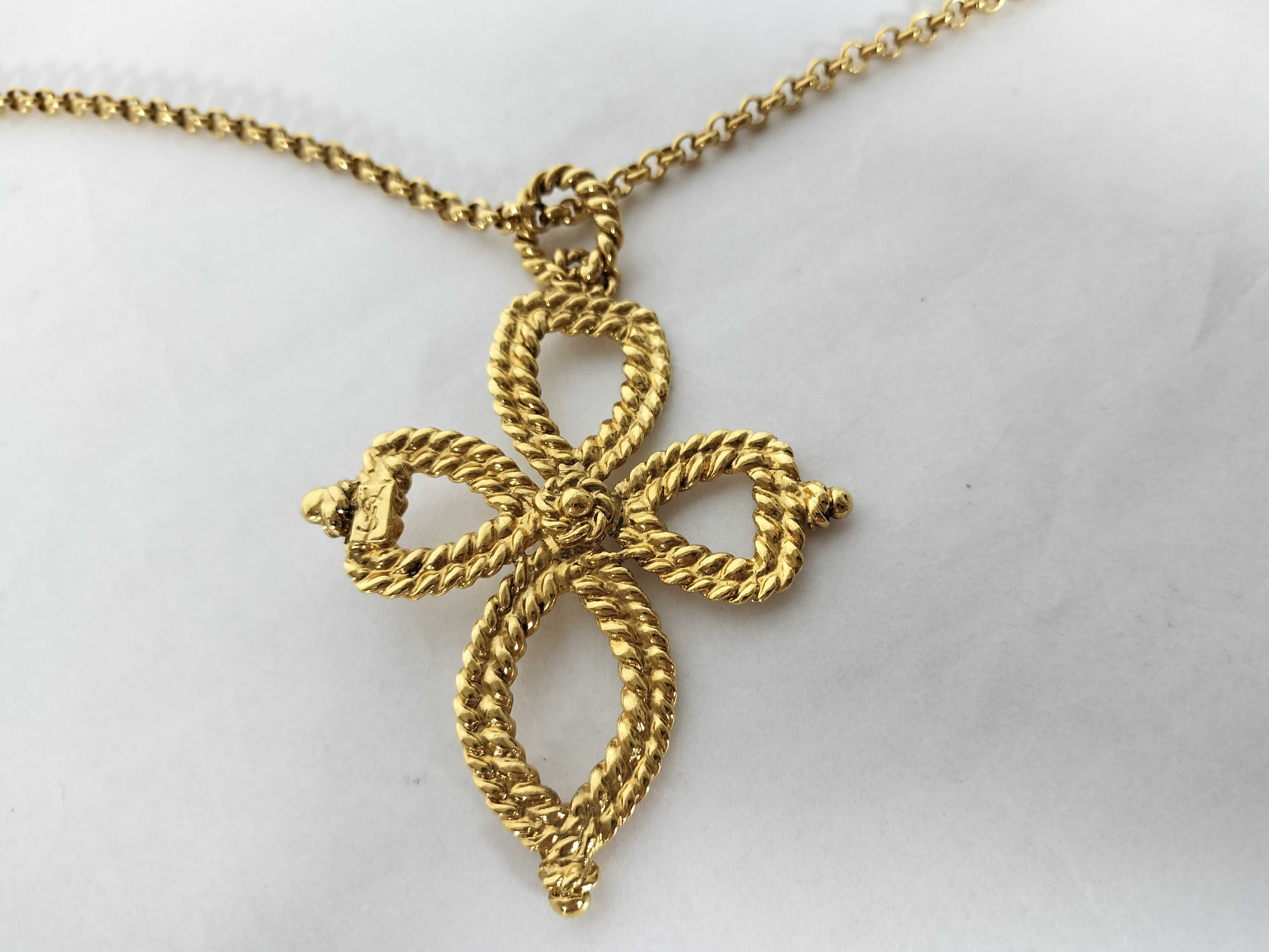 Long Necklace, Gold Necklace — view 2