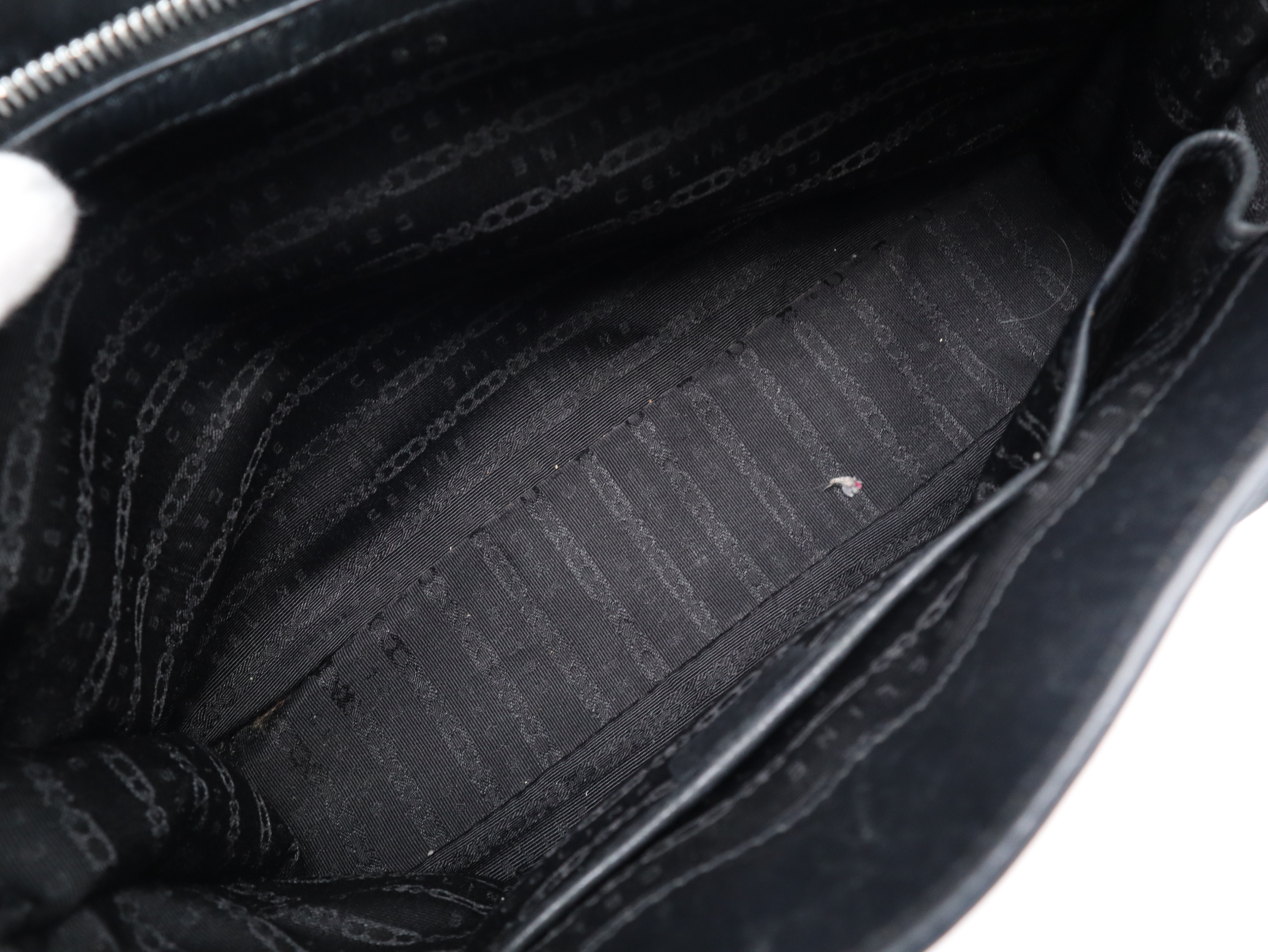 Leather Boogie Bag Handbag, Black — view 12