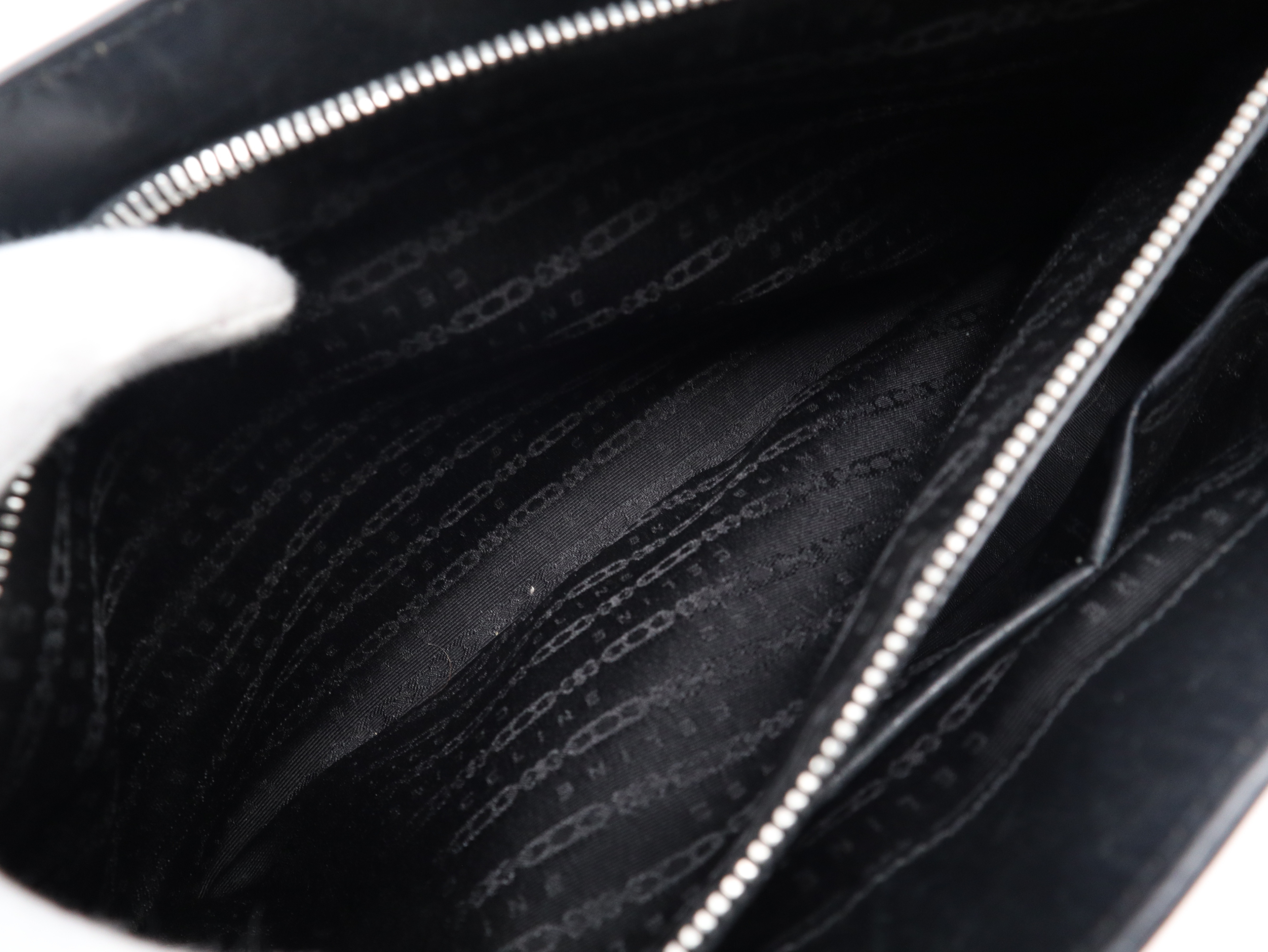 Leather Boogie Bag Handbag, Black — view 13