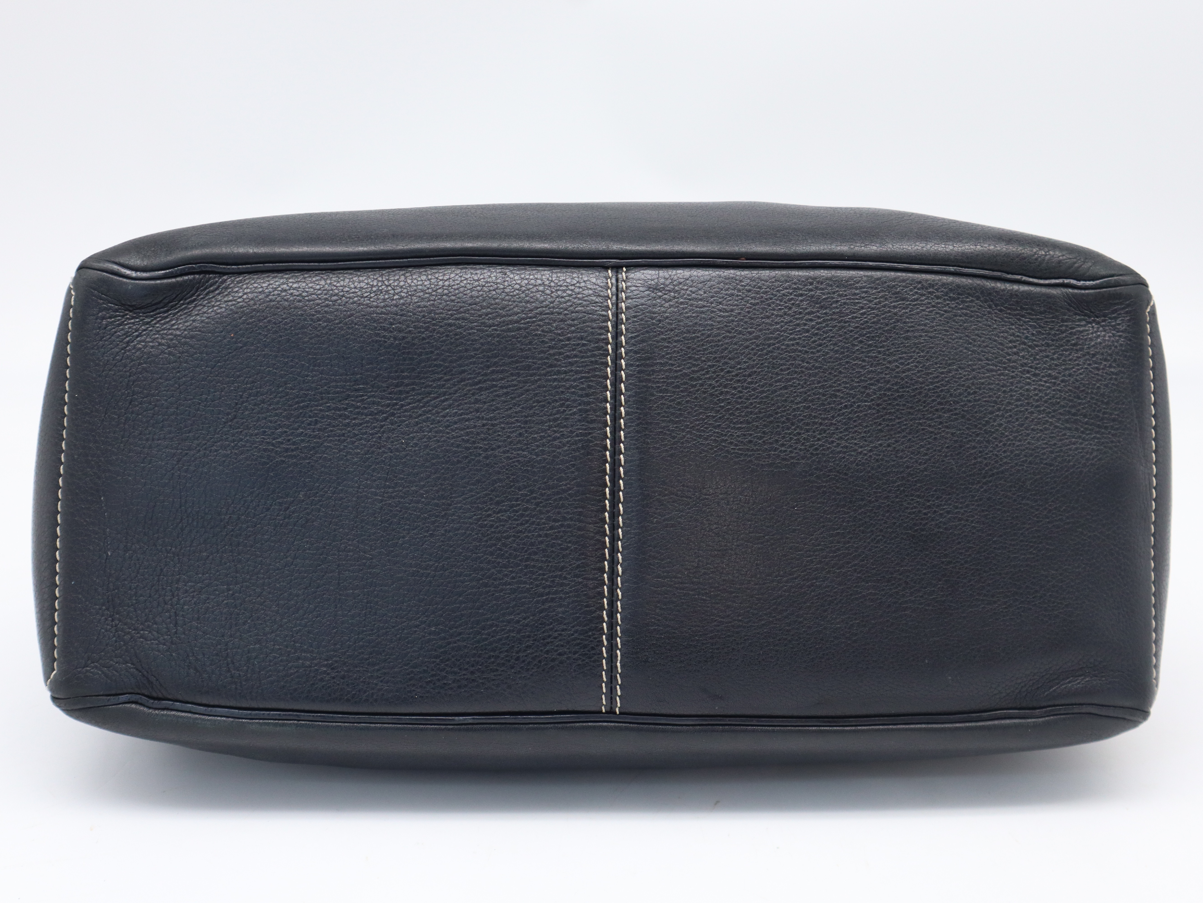 Leather Boogie Bag Handbag, Black — view 6